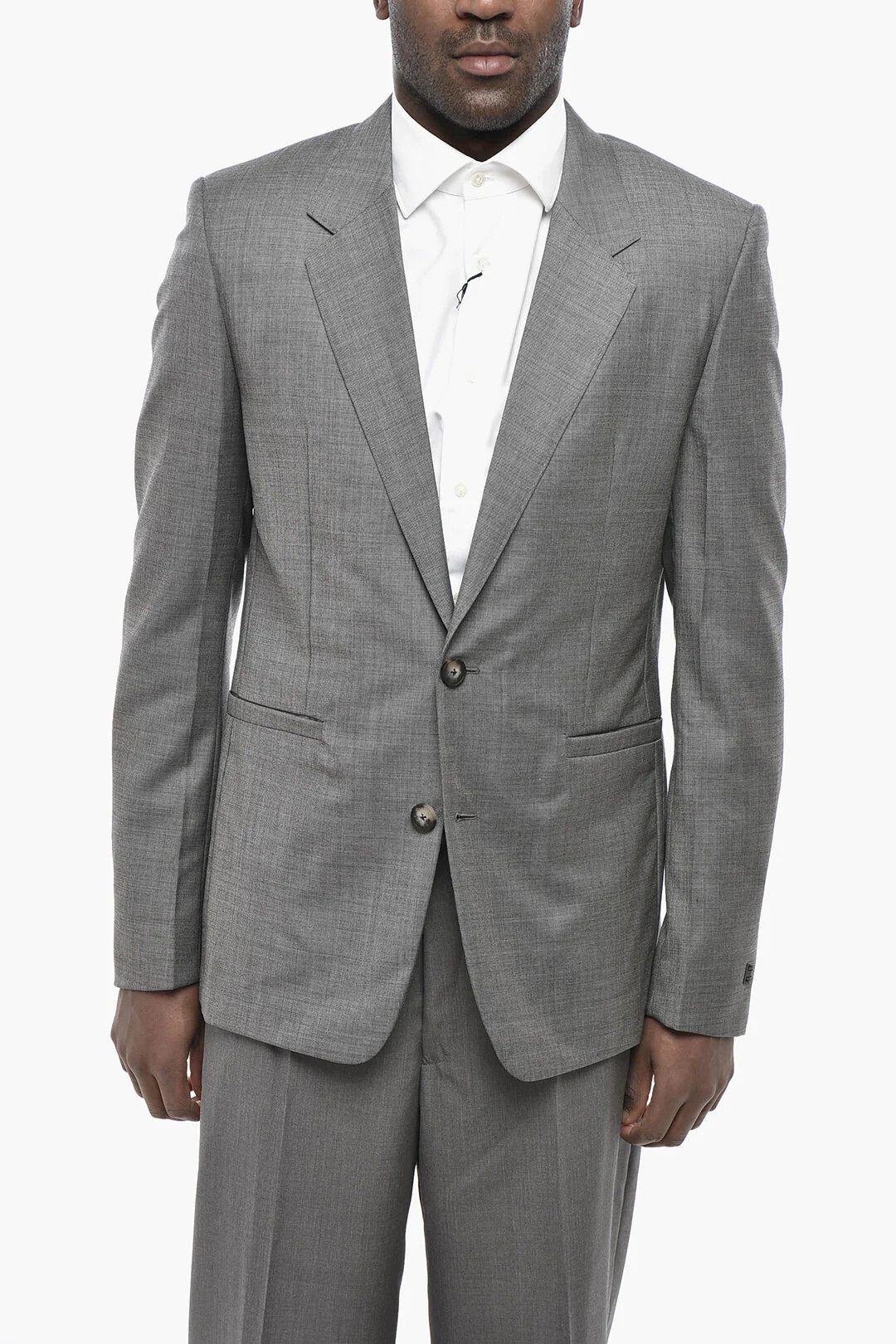 og1mm0326 Unlined Slim-Fit Wool Blazer in Grey