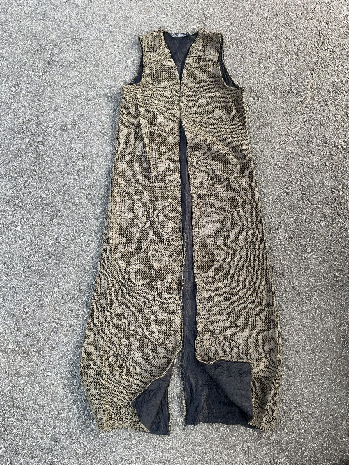 Seditionaries Via Verdi 11 | Mesh Maxi Vest Size M / US 6-8 / IT 42-44 - 1 Thumbnail
