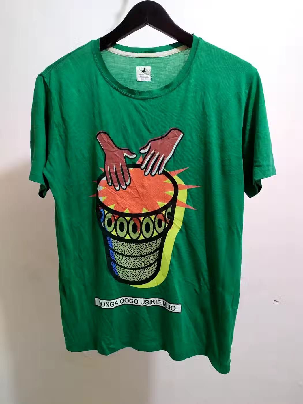 image of Sasquatchfabrix Japan T Shirt in Green, Men's (Size Medium)