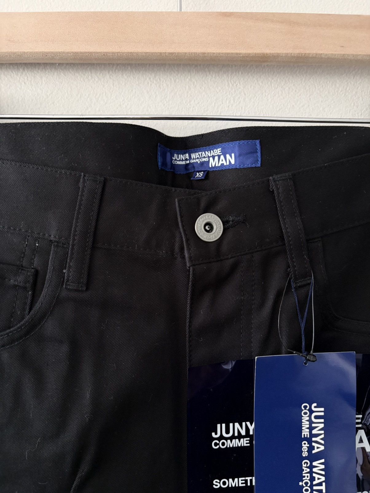 Junya Watanabe Junya Watanabe MAN AD2016 3D Curved Carpenter Cuffed Pants Size US 30 / EU 46 - 3 Thumbnail