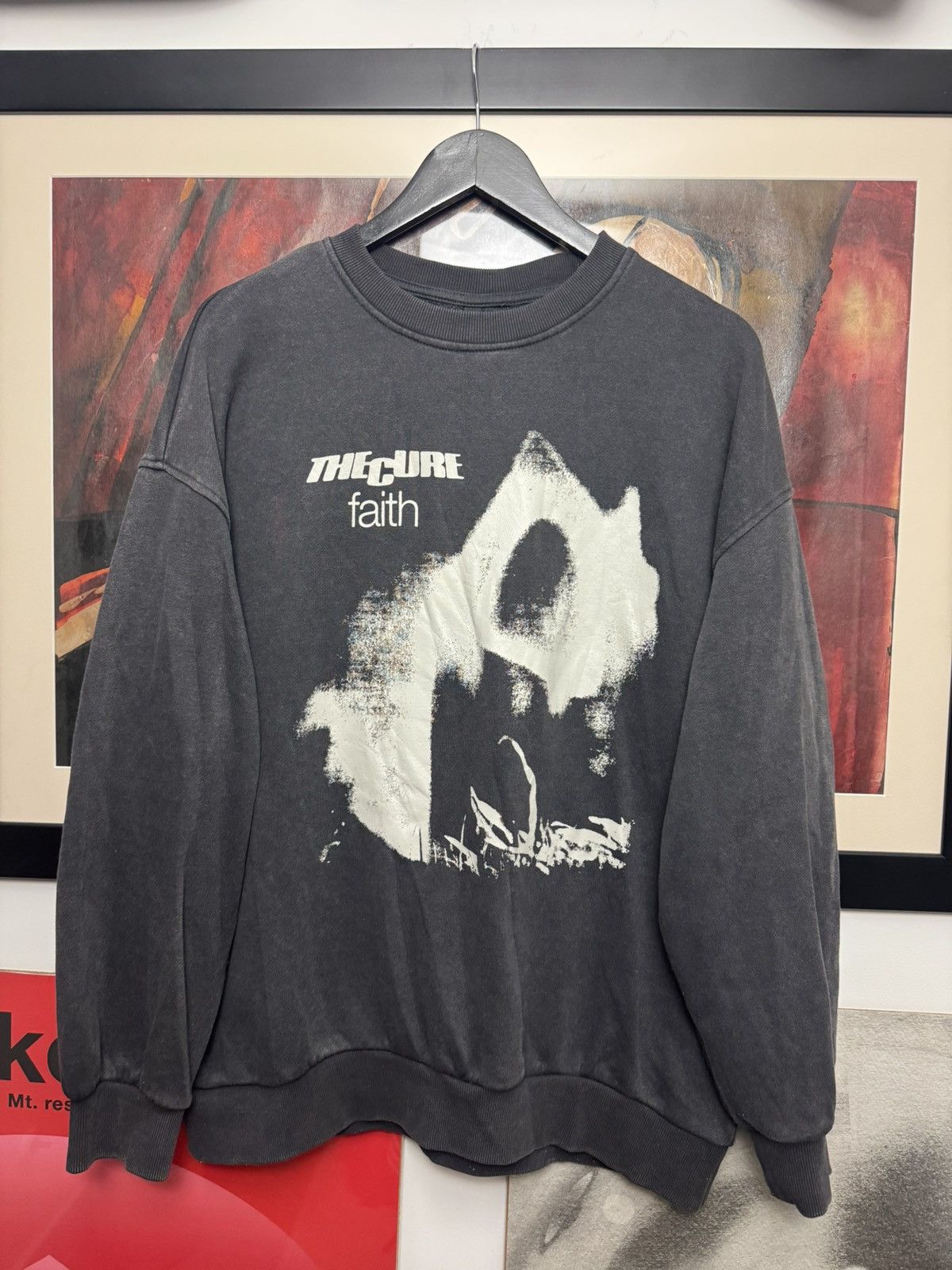 Band Tees The Cure Band Rare Washed Oversize Rock Crewneck Faith Y2k Size US L / EU 52-54 / 3 - 1 Thumbnail