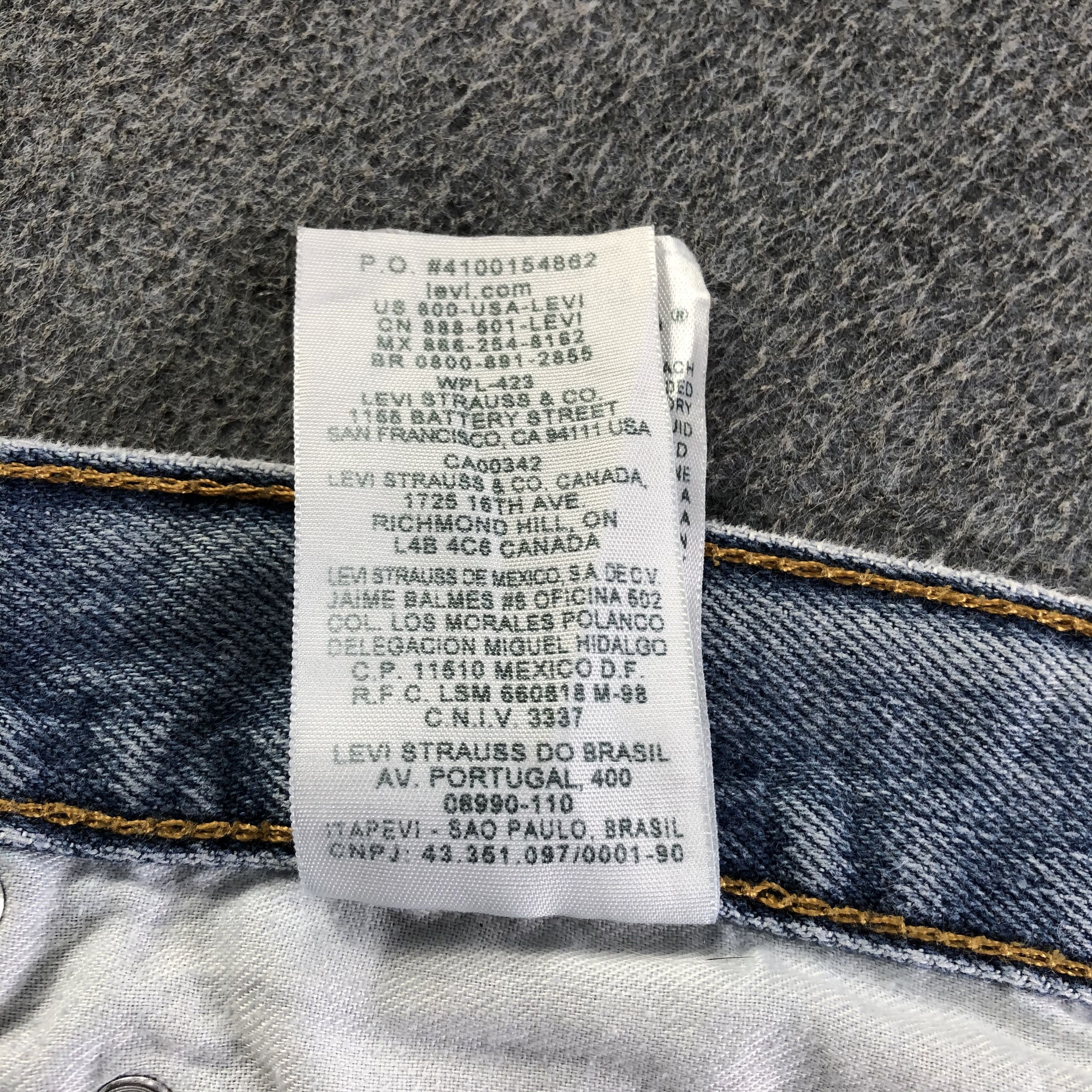 Levi's Vintage Levis 505 Jeans-J4285 Size US 34 / EU 50 - 11 Thumbnail