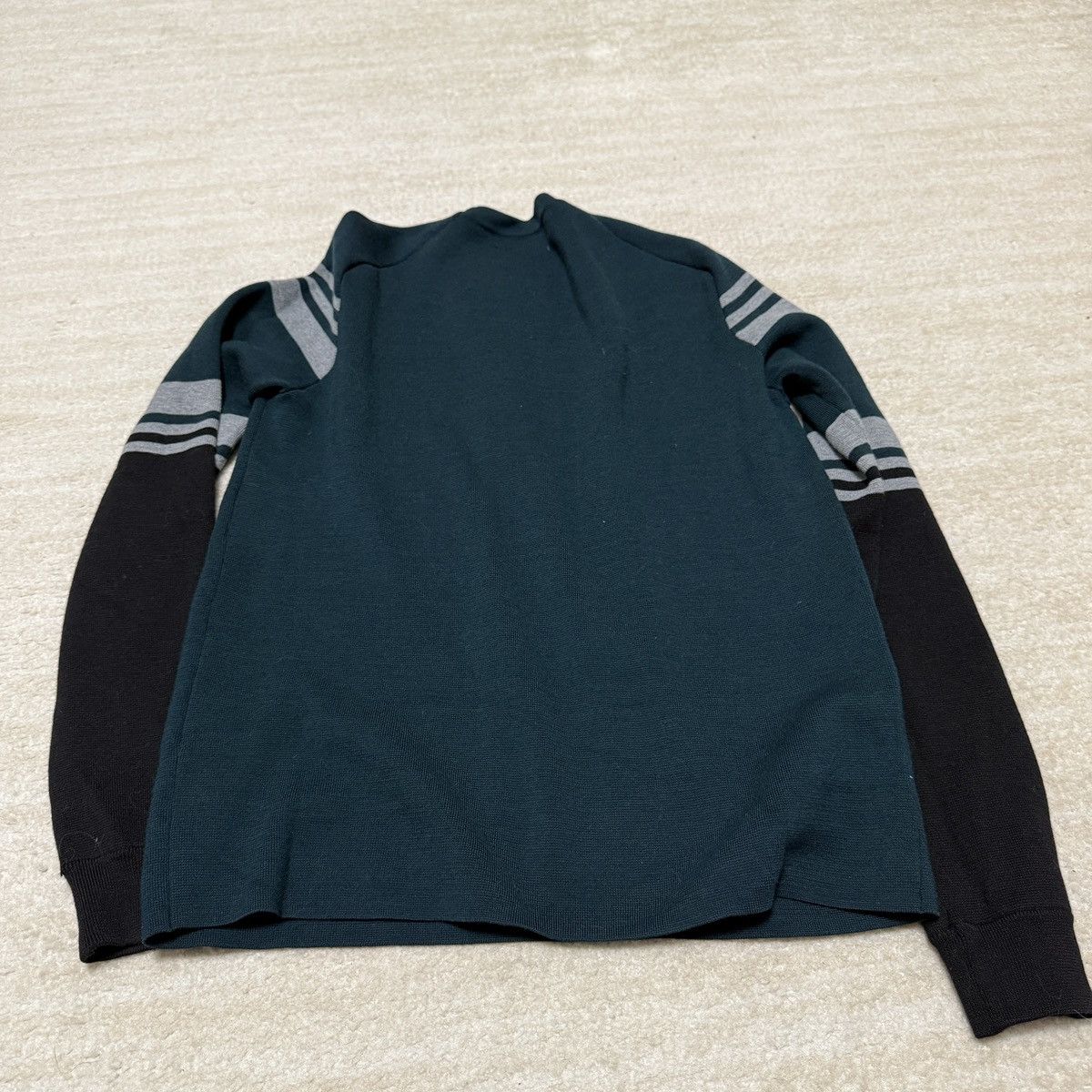 Aztech Mountain Aztech Mountain Wool Color-Block Sweater Forest Green *FLAW* Size US S / EU 44-46 / 1 - 12 Thumbnail