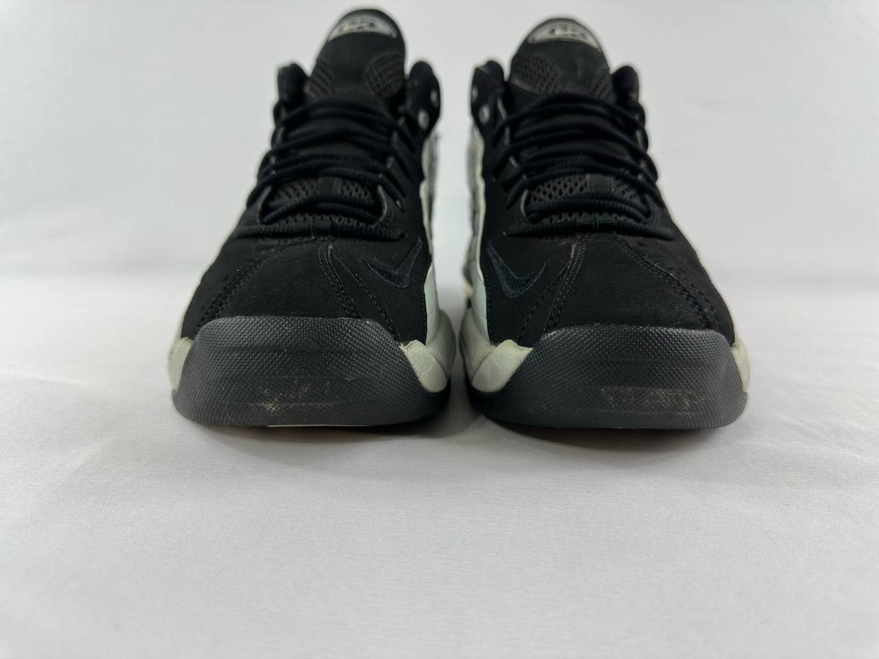 Nike Nike Air Total Max Uptempo 'Metallic Silver Black' 2010 Size US 8 / EU 41 - 4 Thumbnail
