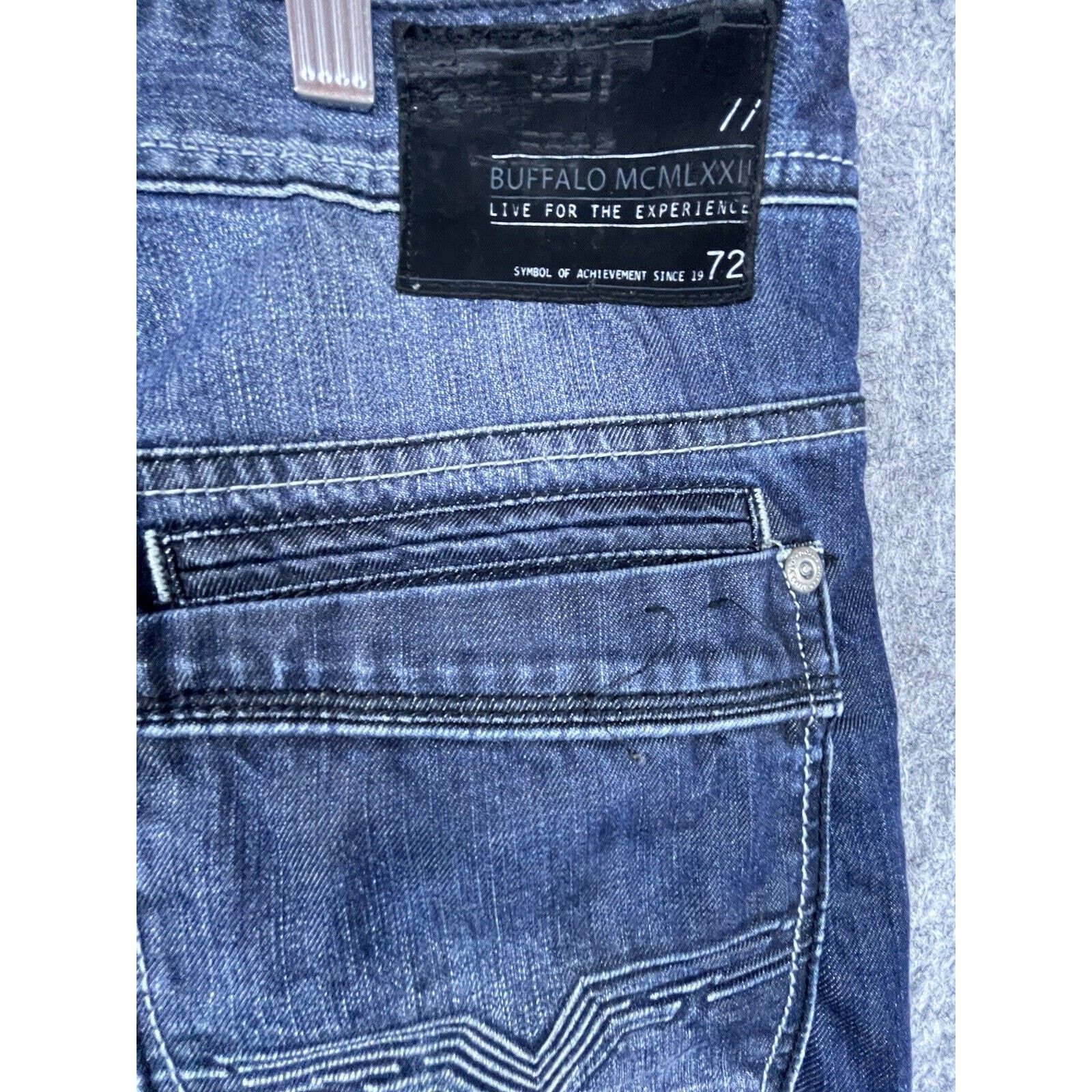 Buffalo David Bitton Buffalo David Bitton Jeans Mens 36 Driven Straight Distress Size US 36 / EU 52 - 7 Thumbnail