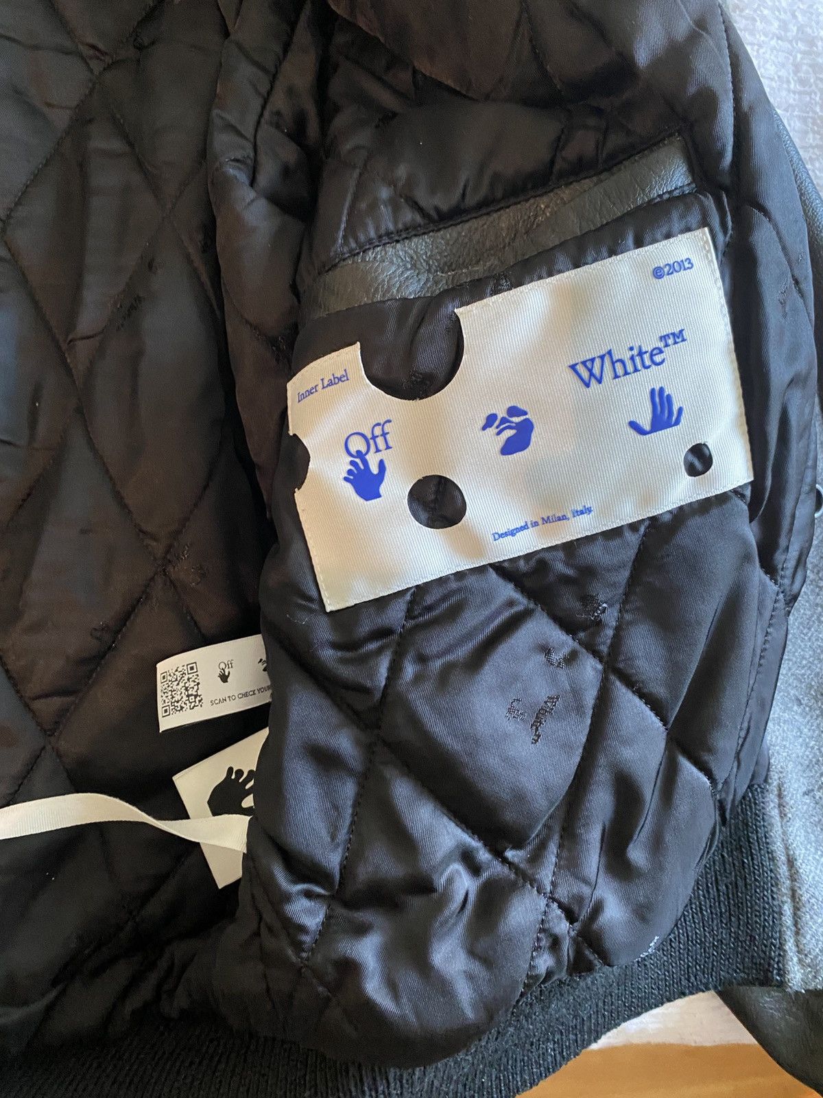 Off-White Offwhite letterman jacket Size US M / EU 48-50 / 2 - 4 Thumbnail