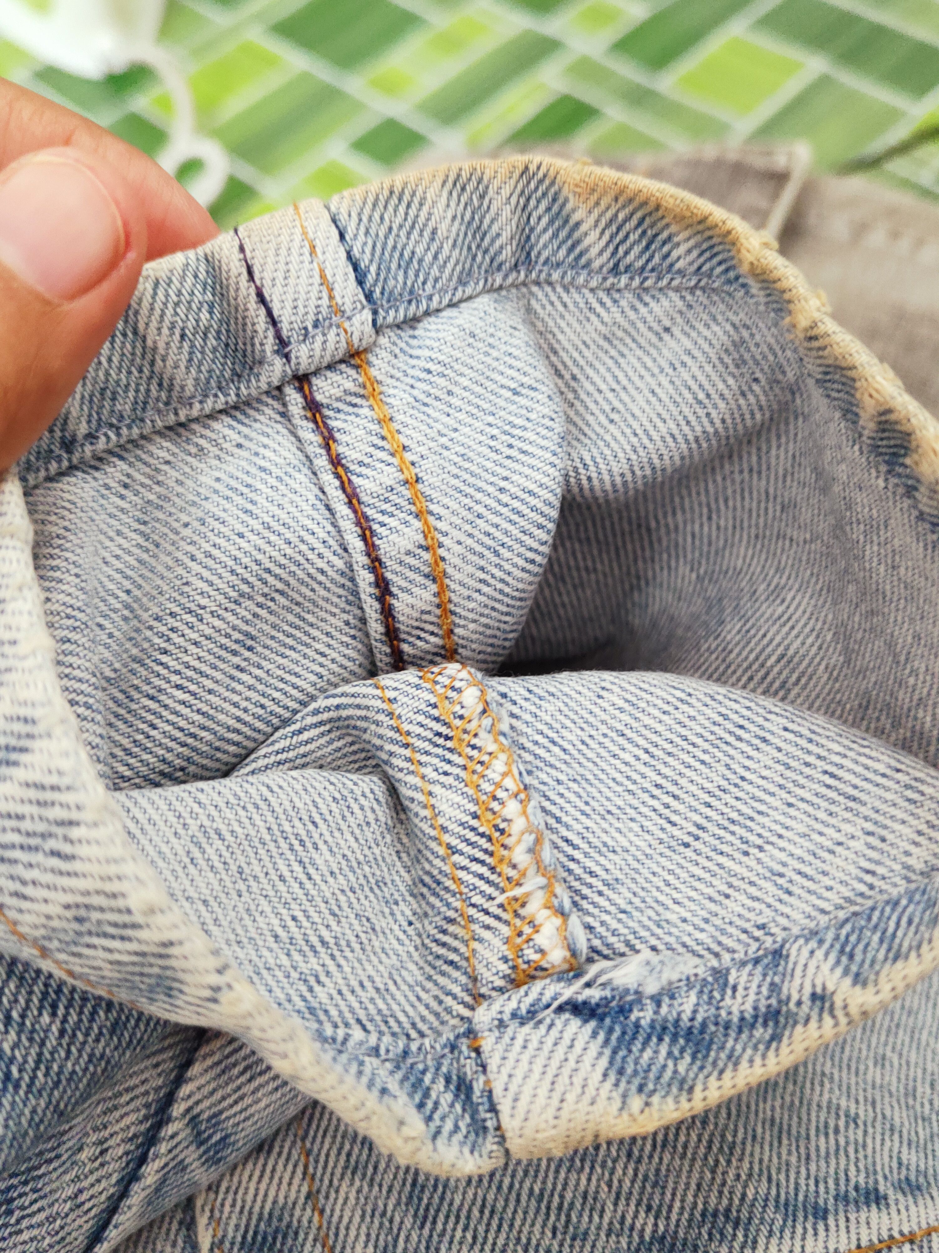 Levi's Levi's vintage Blue Distressed Ripped Jeans #W789 Size US 28 / EU 44 - 13 Thumbnail