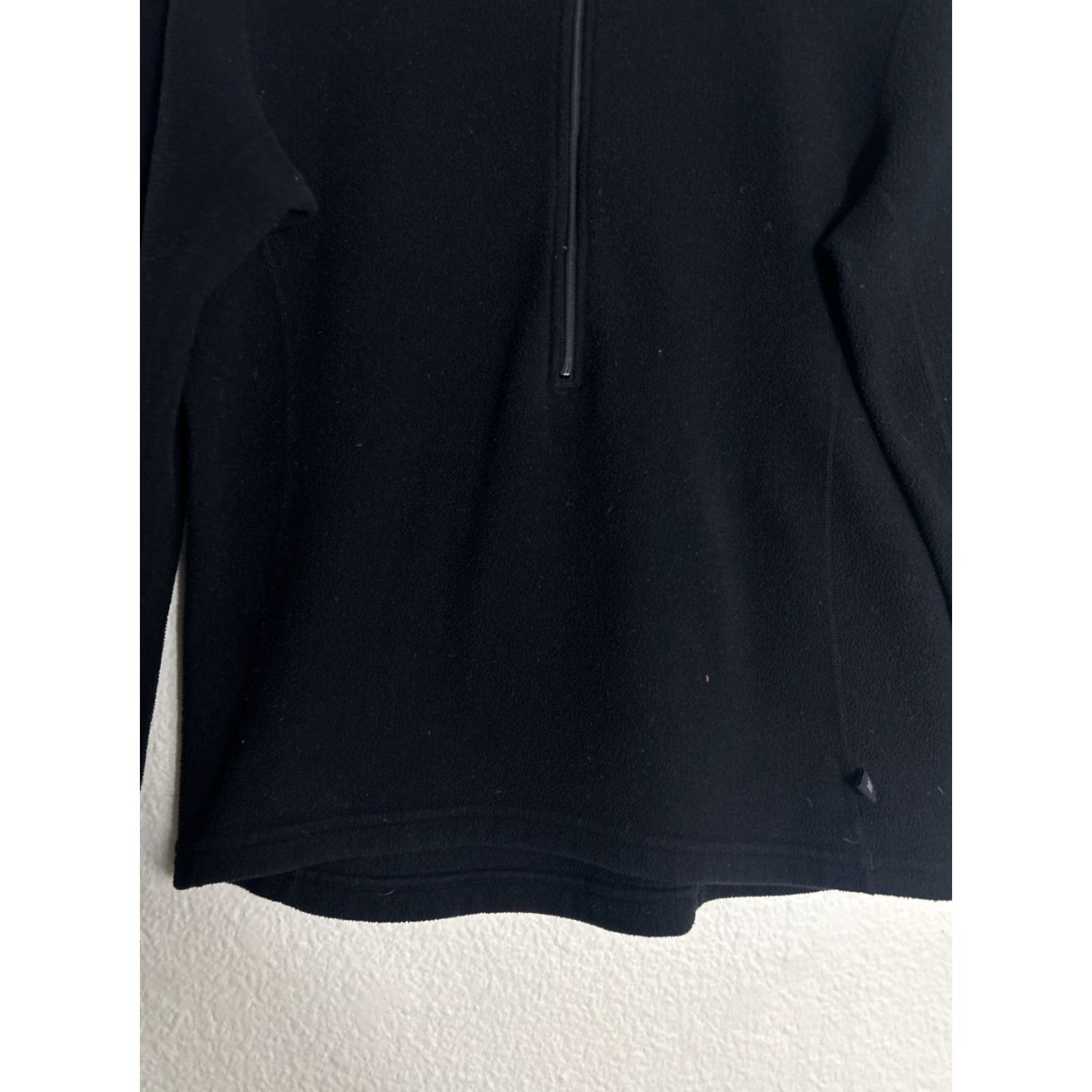 Vintage REI Womens Small 1/4 Zip Black Fleece Windbreaker Jacket Windstopper 19” Chest 24” Length (Adult Womens) Size S / US 4 / IT 40 - 5 Thumbnail