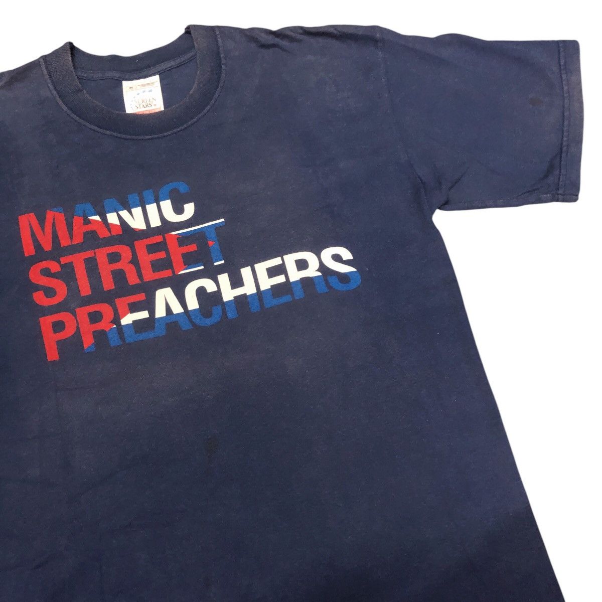 Band Tees × Vintage Vtg Manic Street Preachers Band Tshirt Size US M / EU 48-50 / 2 - 1 Thumbnail