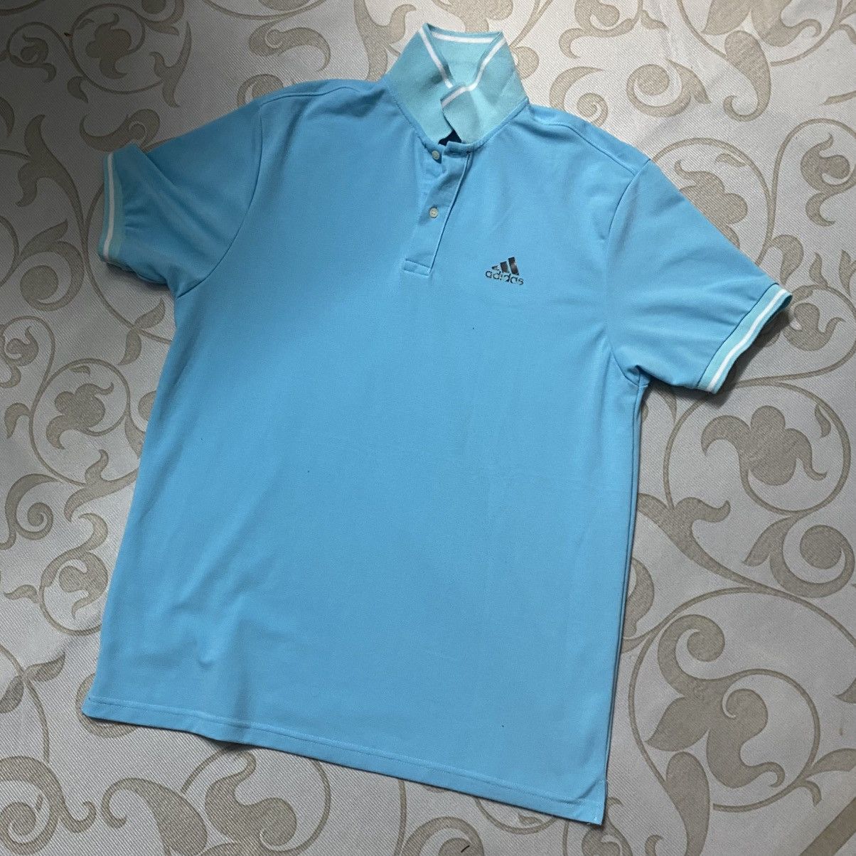 Adidas Adidas Polo Collar Tshirt Size US L / EU 52-54 / 3 - 1 Thumbnail
