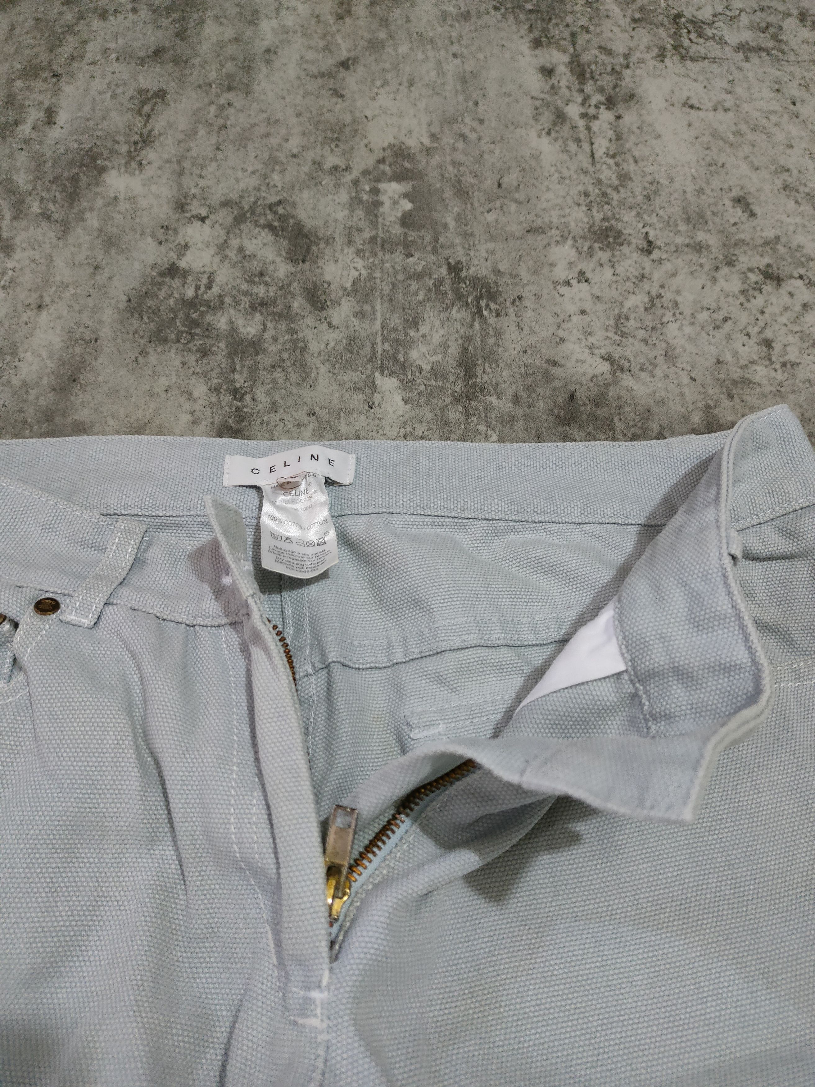 Celine Celine Modele Depose Croppeds jeans Size 29" - 10 Thumbnail