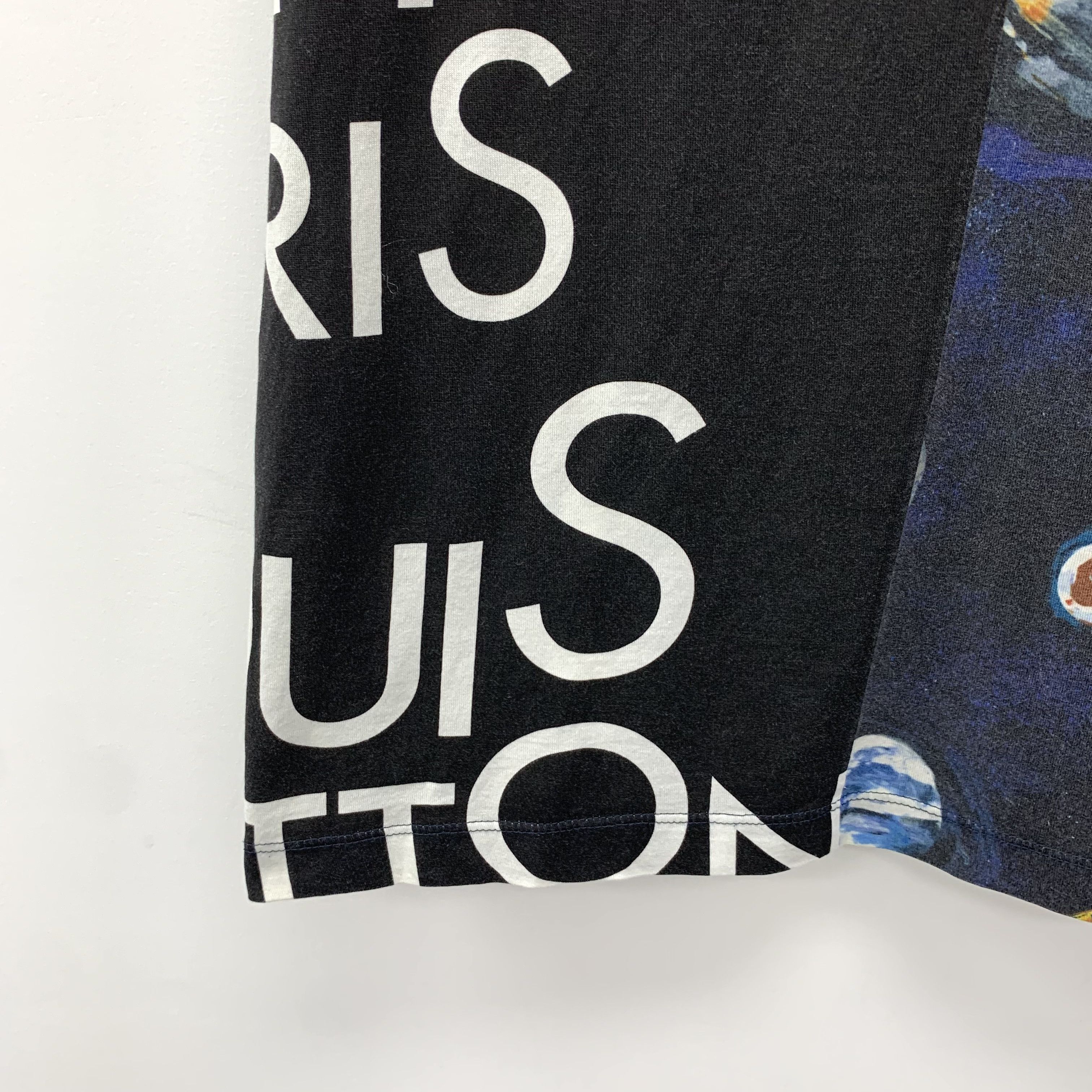 Louis Vuitton Louis Vuitton T-Shirt Black Multicolor Planets & Logo Print Size US S / EU 44-46 / 1 - 4 Thumbnail