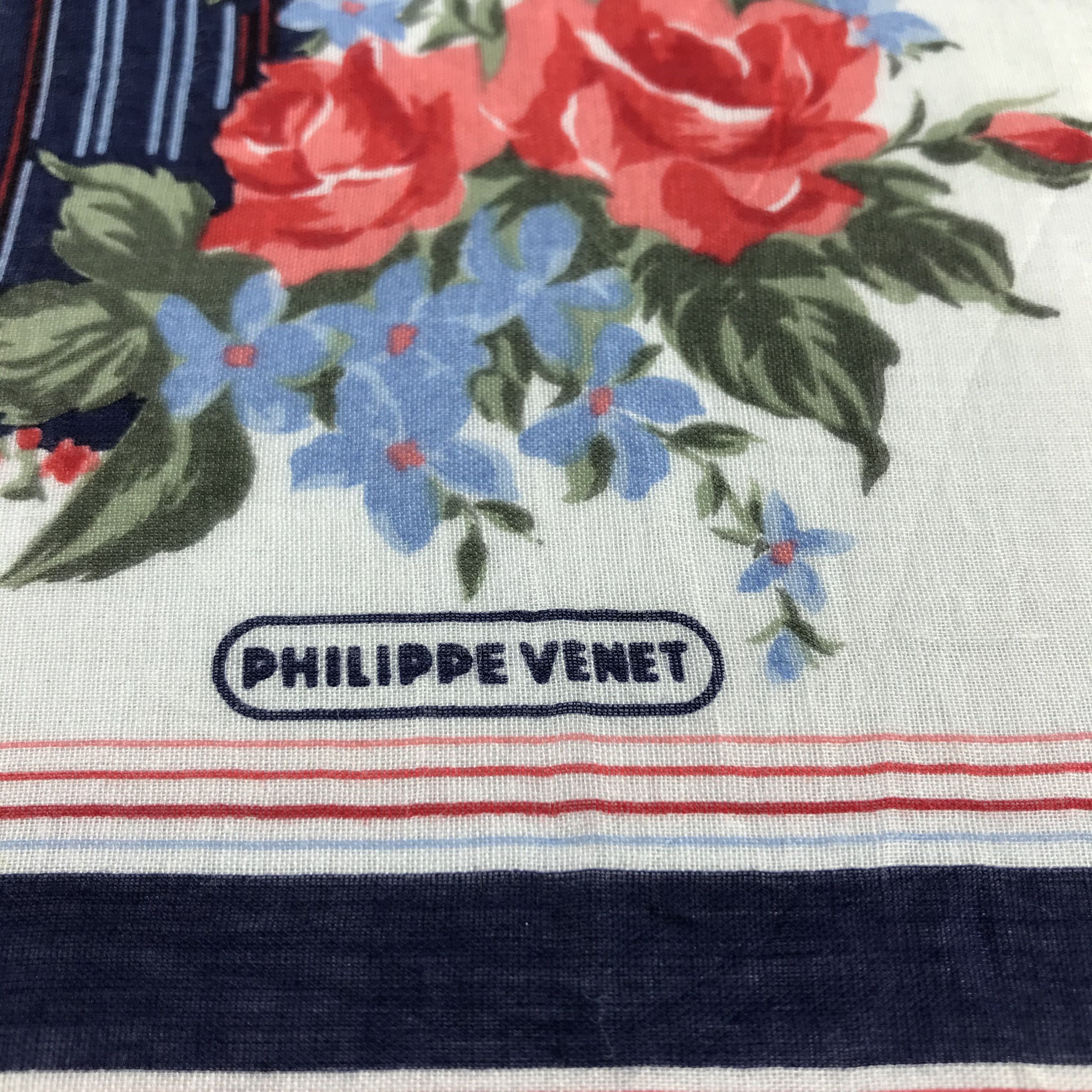 Vintage Philippe V Handkerchief Neckerchief Bandana H989 Size ONE SIZE - 3 Thumbnail