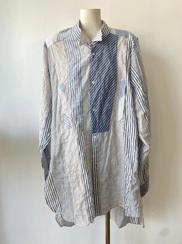 Loewe Loewe Multi-Striped Cotton Long Sleeve Shirt 0089 Size US XS / EU 42 / 0 - 1 Thumbnail