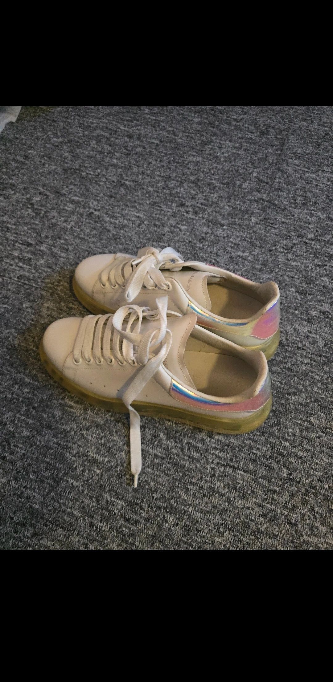 Alexander McQueen McQueen clear sole sneakers Size US 10.5 / IT 40.5 - 2 Thumbnail