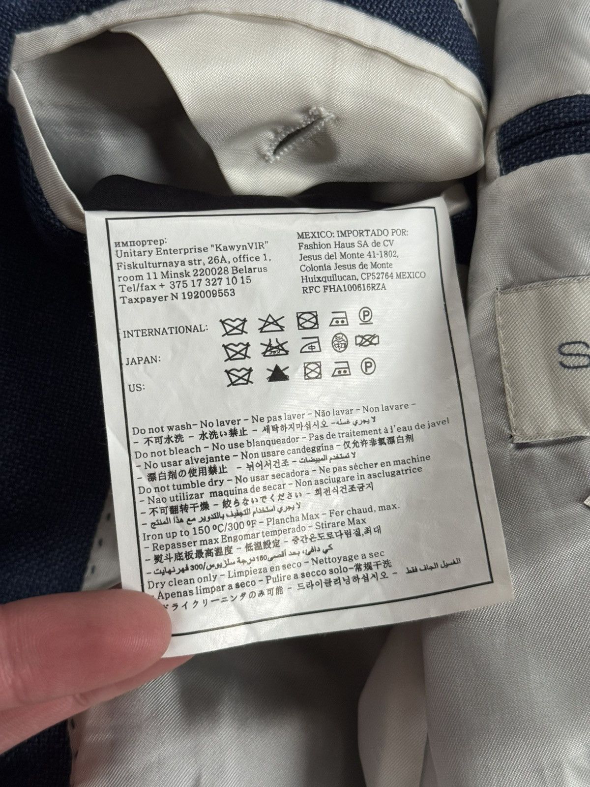 Suitsupply Suitsupply UK/USA36size suit blazer jacket & pants set 00s Size 36R - 11 Thumbnail