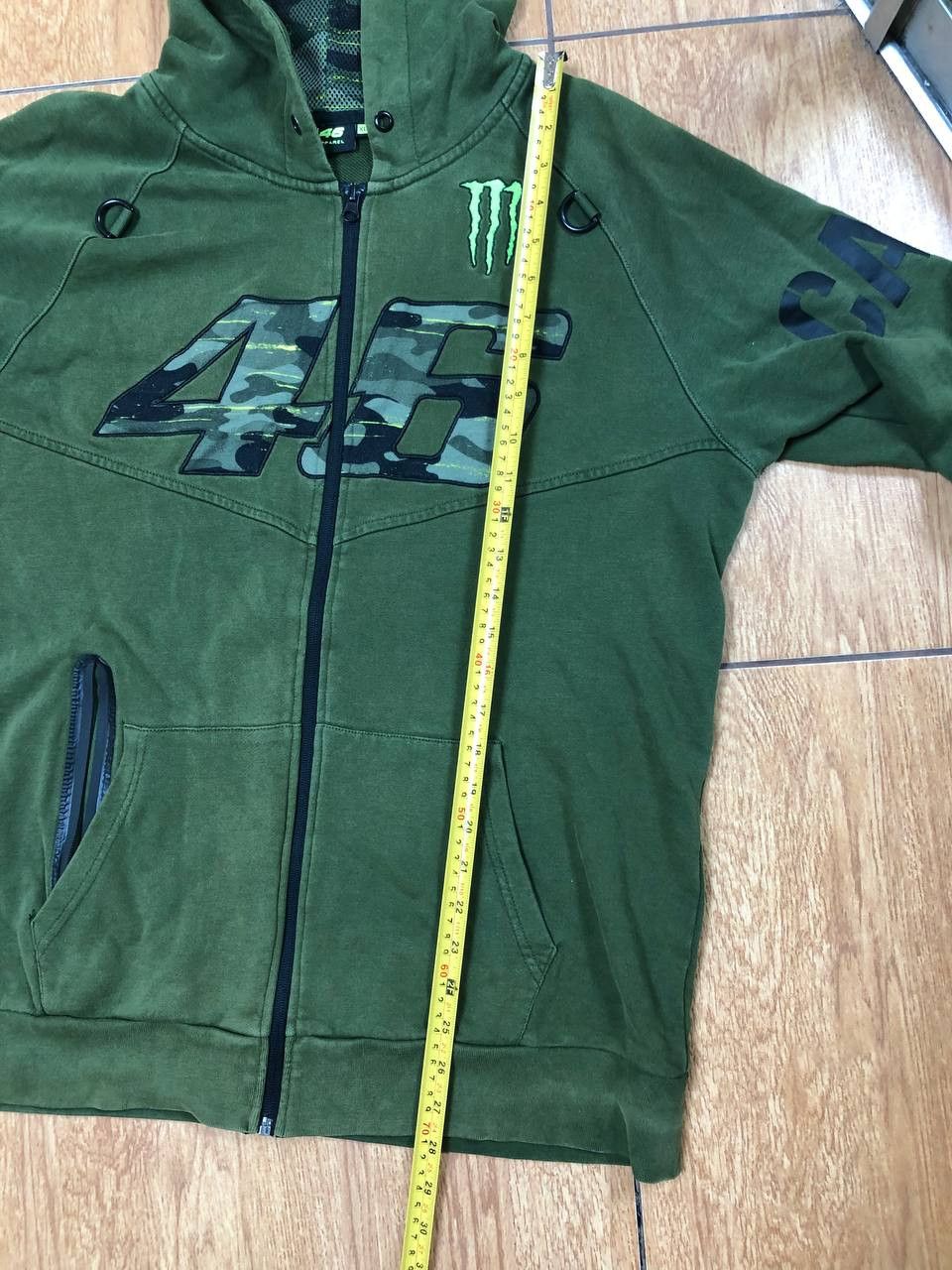 Vintage Vintage Big Logo Faded Zip Hoodie Y2K Size US XL / EU 56 / 4 - 19 Thumbnail