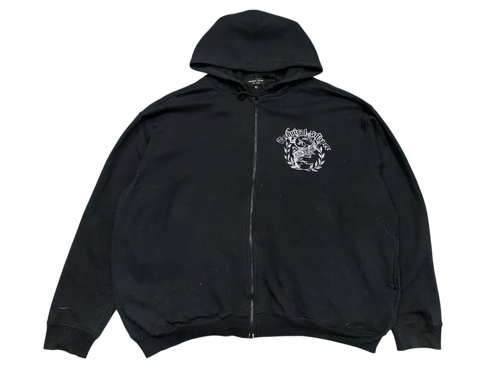 Japanese Brand Vintage Hoodie Active Time Size US XL / EU 56 / 4 - 2 Thumbnail
