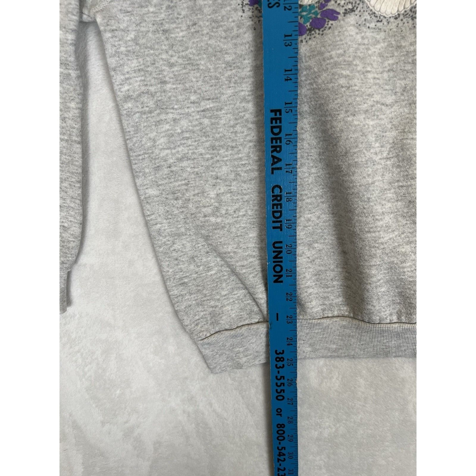 Tultex Vintage Atlantic City Raglan Sweatshirt Women’s Size Large M Size L / US 10 / IT 46 - 3 Thumbnail