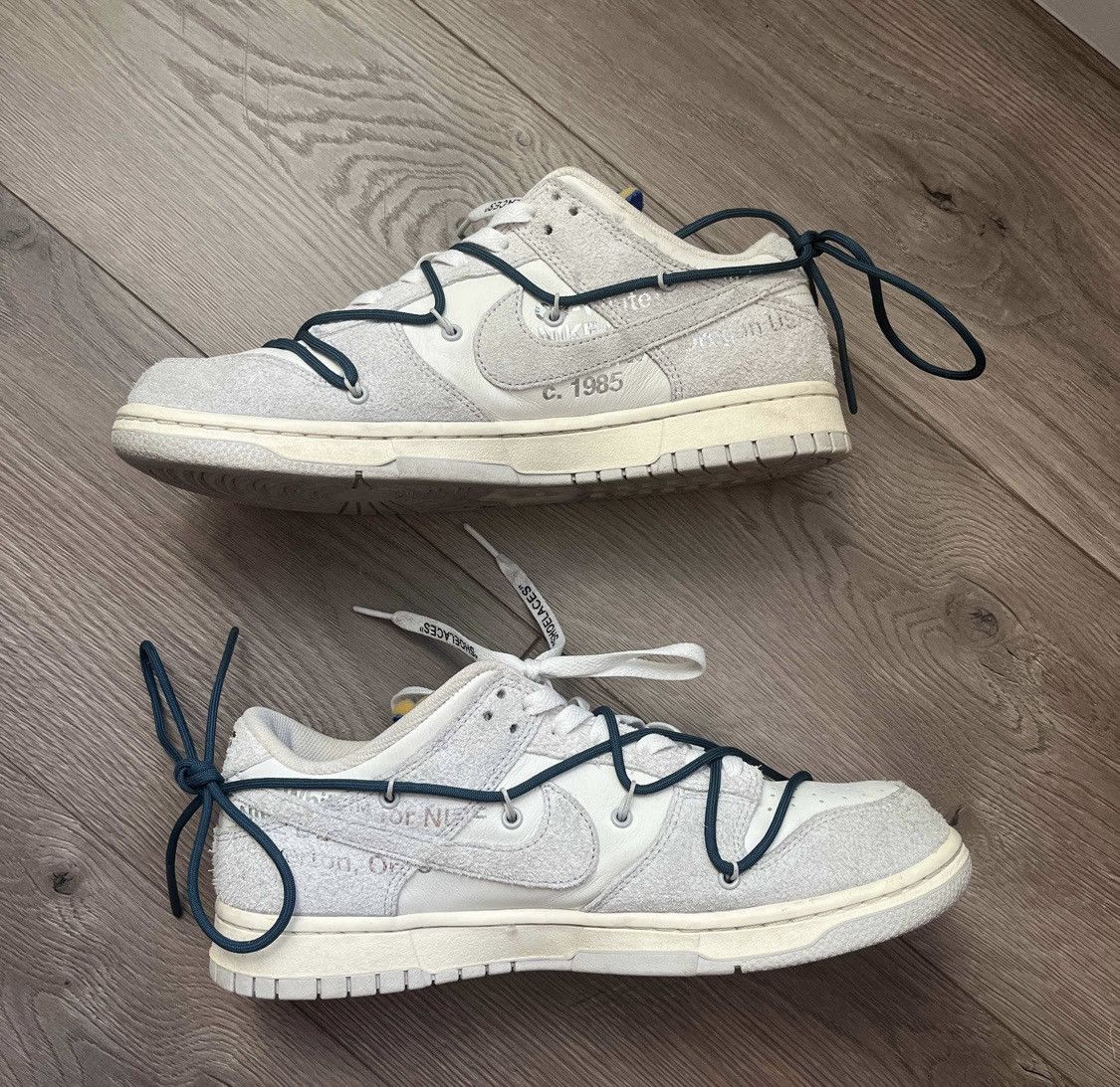 Nike × Off-White Off White x Nike Dunk Low “Lot 06 of 50” Size US 10 / EU 43 - 2 Thumbnail