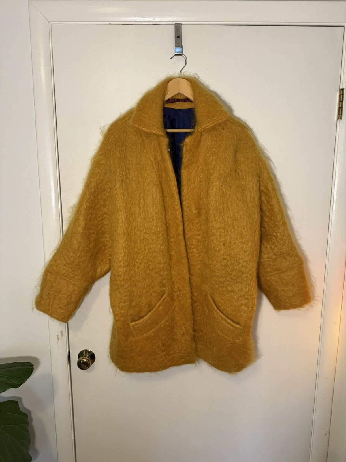 Vintage Vintage Women’s Mohair Overcoat Size XL / US 12-14 / IT 48-50 - 1 Thumbnail