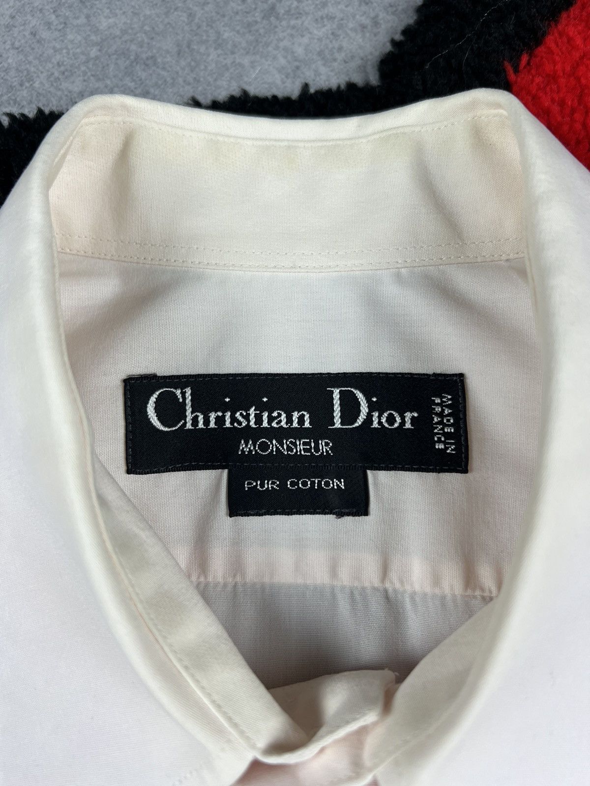 Dior Vintage Christian Dior Old Money Luxury Pink Casual Shirt Size US XL / EU 56 / 4 - 10 Thumbnail