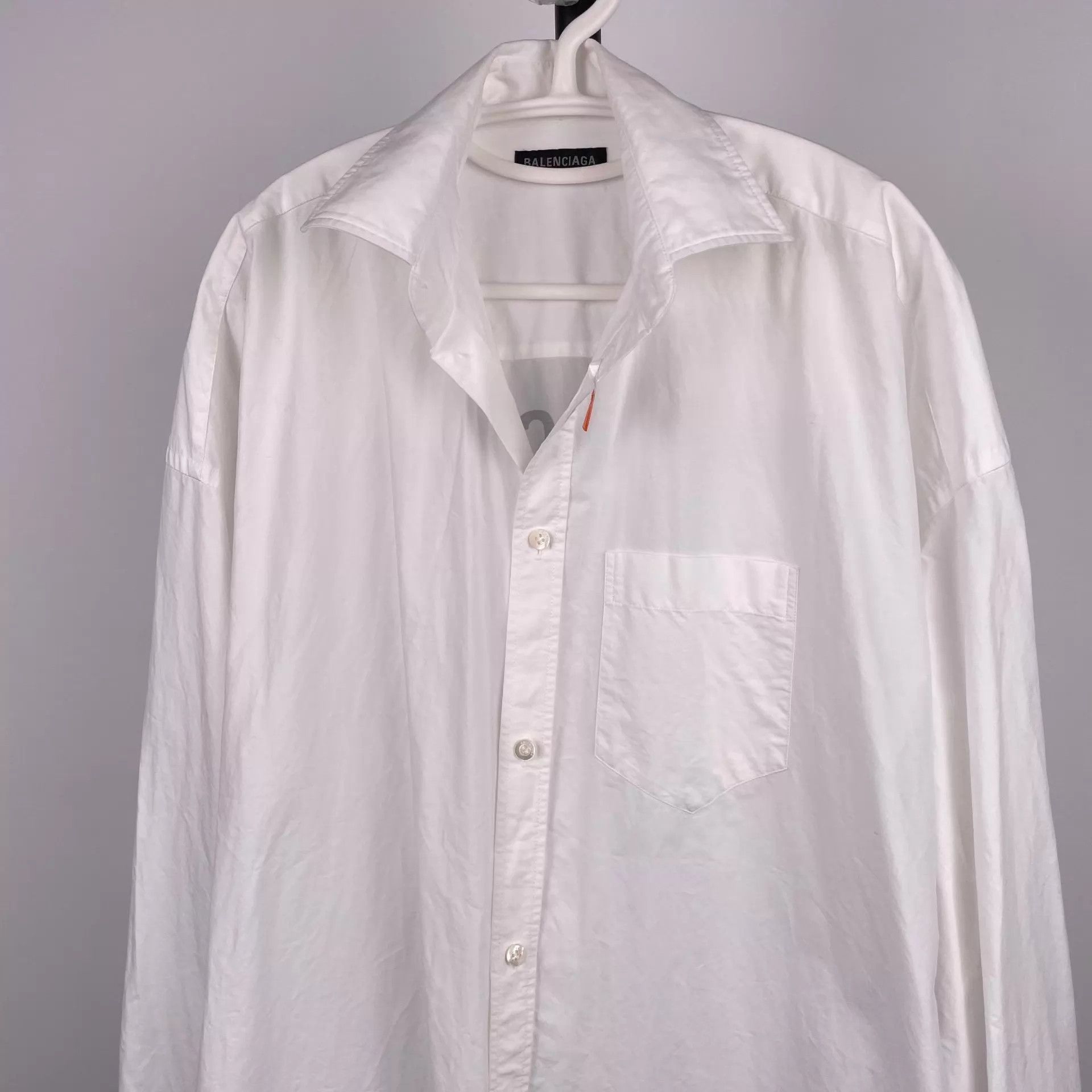 Balenciaga Balenciaga White Shirt 34 260428LXBHL06 Size XS / US 0-2 / IT 36-38 - 9 Thumbnail