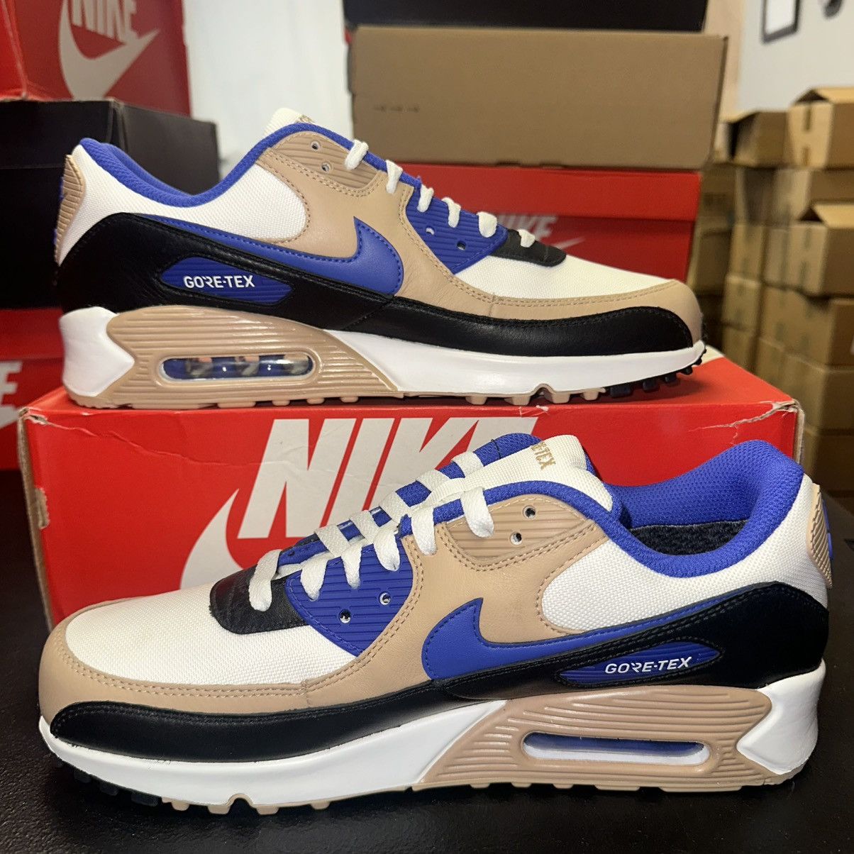 Nike Size 10.5 - Nike Air Max 90 GTX Gore-Tex Beige FD5810-100 Size US 10.5 / EU 43-44 - 2 Thumbnail