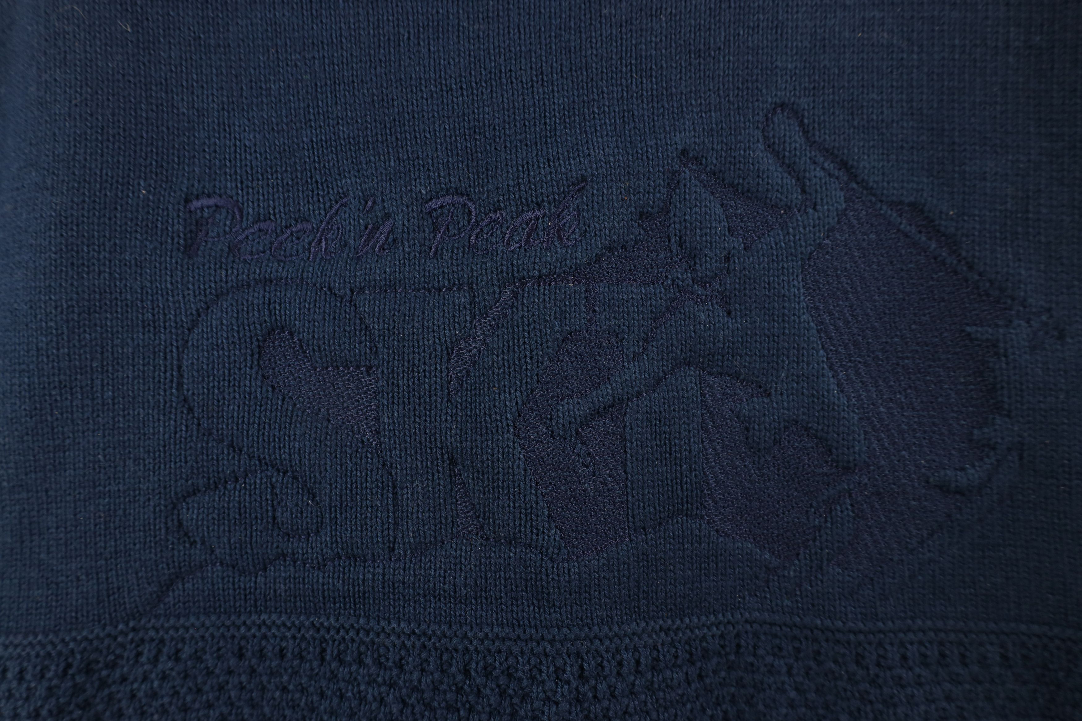 Vintage Vintage 90s Streetwear Peek'n Peak Mountain Knit Sweater USA Size US XL / EU 56 / 4 - 4 Thumbnail