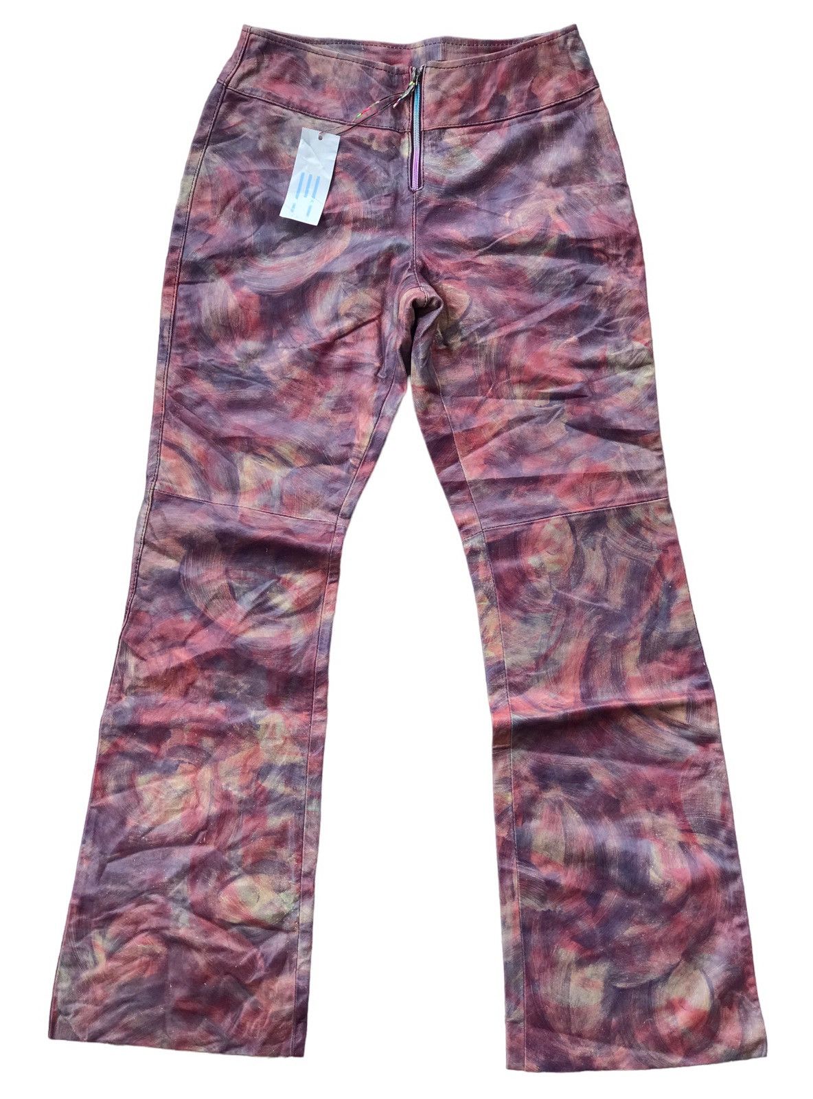 image of Missoni Leather Flared Pants, Women's (Size 29)