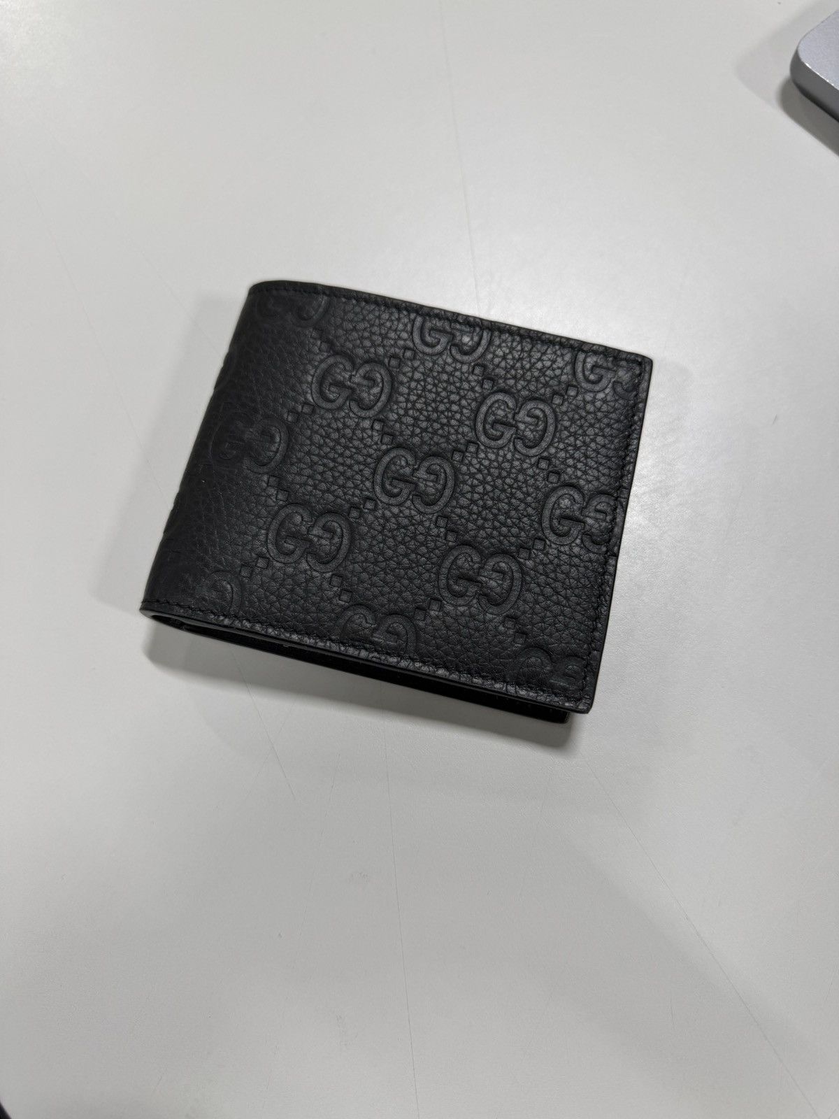Gucci Gucci GG Emblem Leather Wallet NEW 625$ Size ONE SIZE - 2 Thumbnail