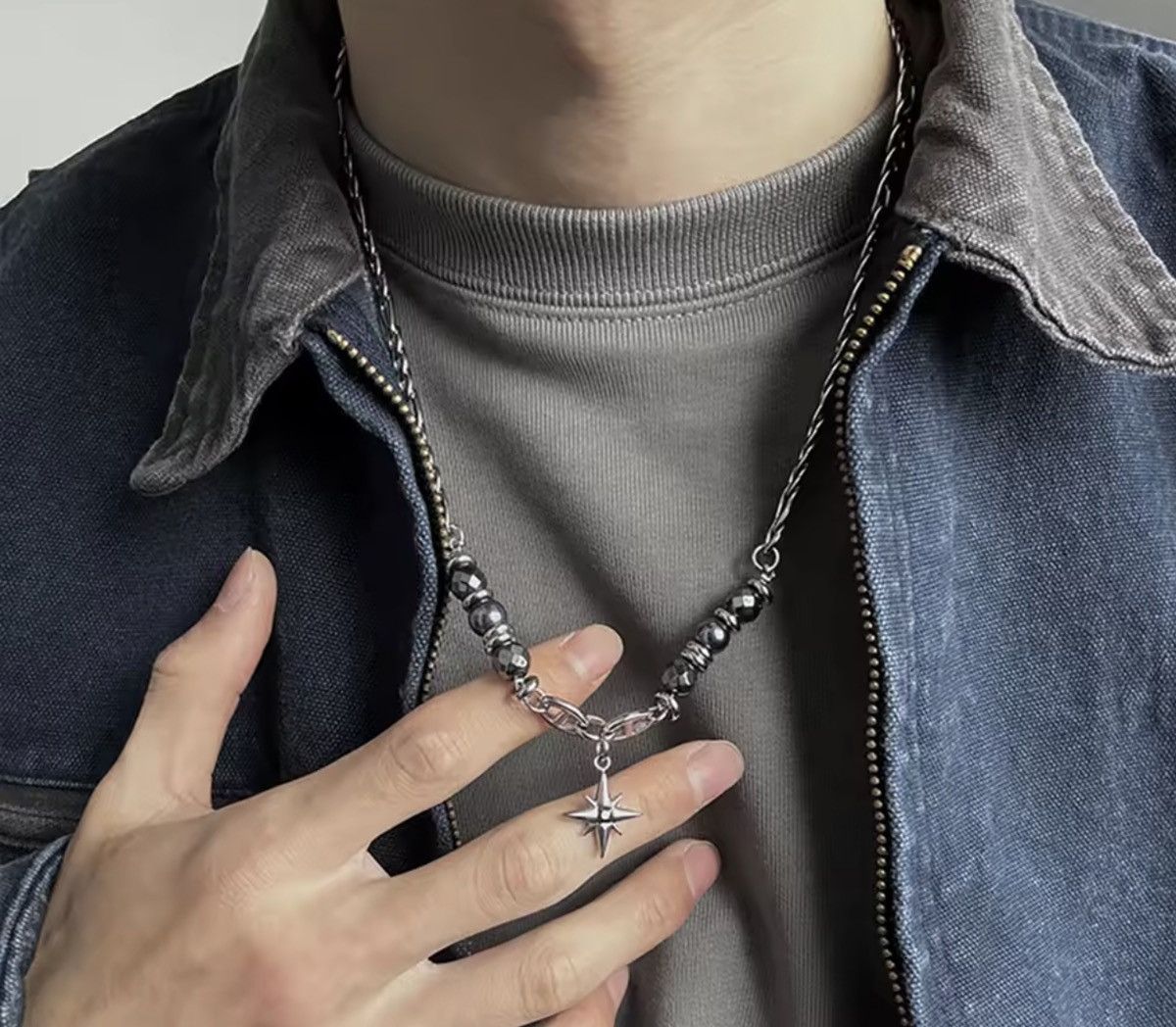 Japanese Brand GOA Style Feather Necklace Vkei Archive Japan | Grailed