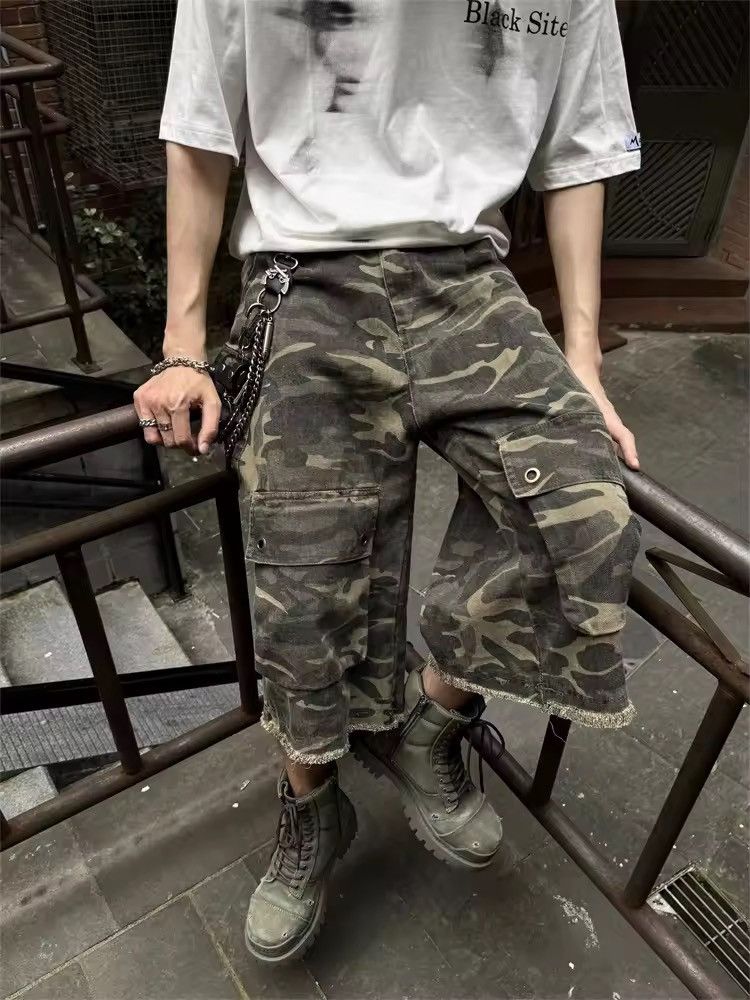 オーラリーFinx Chambray Gabardine Wide Shorts Auralee × Japanese Brand Finx Chambray Gabardine Wide Shorts