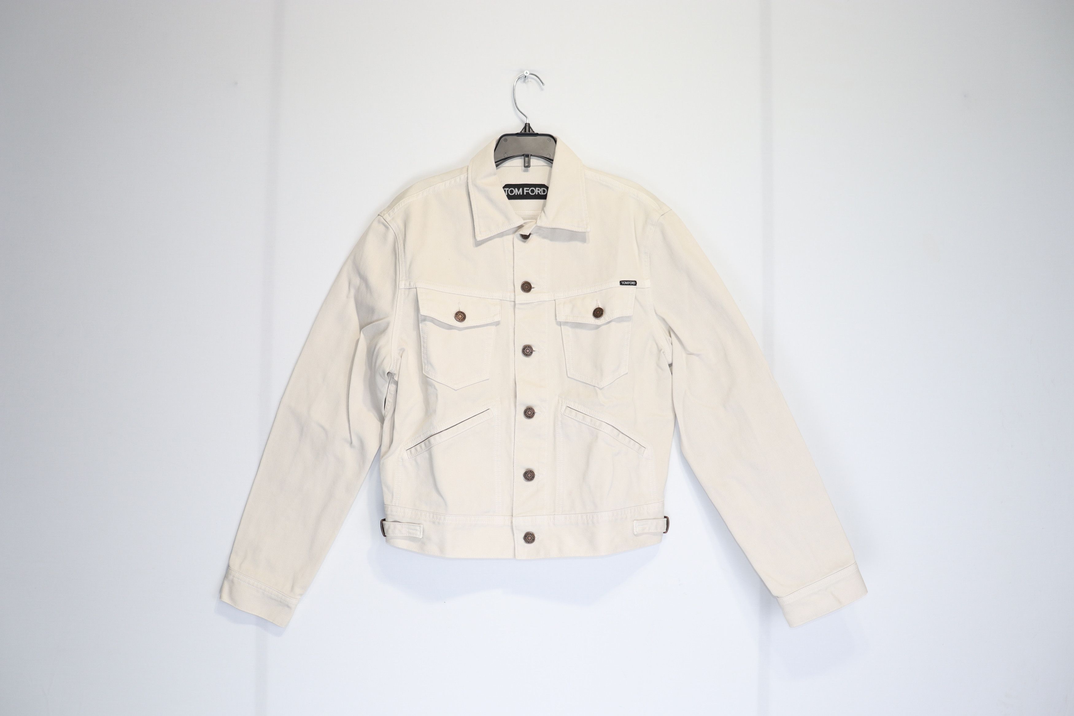 o1rshd1 Denim Jacket in Ivory