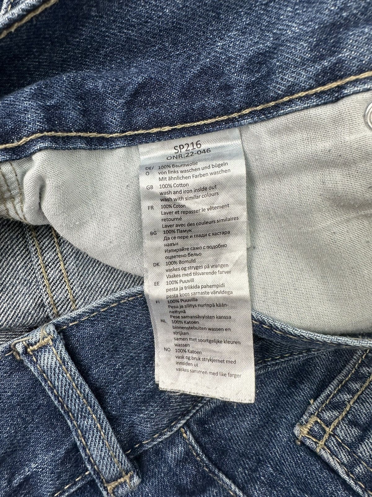 Southpole Y2K Vintage SOUTHPOLE Baggy Denim Pants Wide Leg Size US 34 / EU 50 - 17 Thumbnail