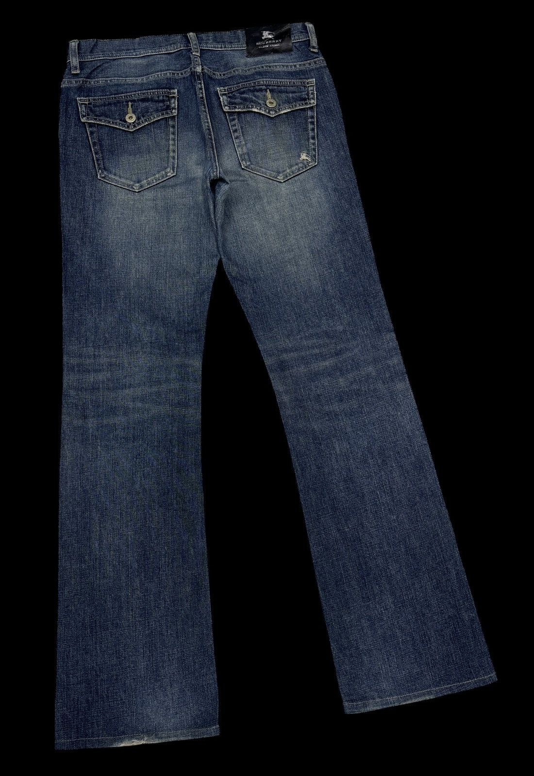 Burberry VINTAGE BURBERRY BOOTCUT FLARED DENIM JEANS Size US 32 / EU 48 - 4 Thumbnail