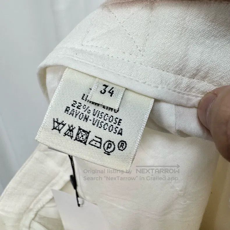 Hermes Hermes White Pocket Shorts Size 42" / US 20 - 6 Thumbnail