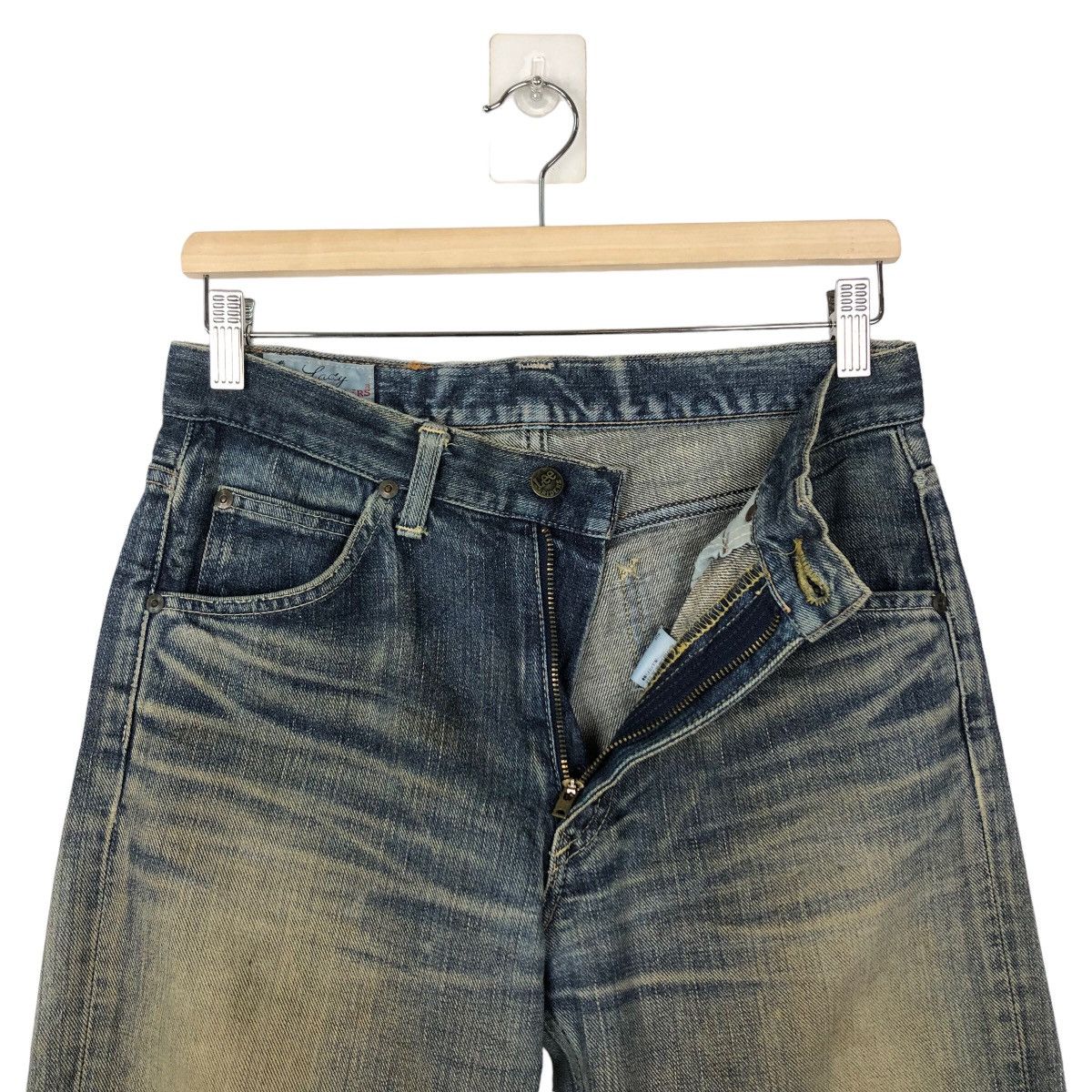 Japanese Brand VINTAGE LADY LEE RIDER SANFORIZED DENIM JEANS Size 28" / US 6 / IT 42 - 8 Thumbnail