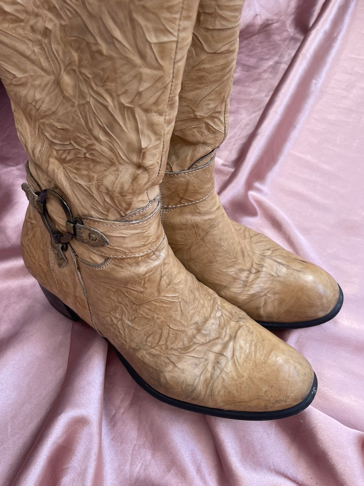 Vintage y2k boots leather Size US 7.5 / IT 37.5 - 12 Thumbnail