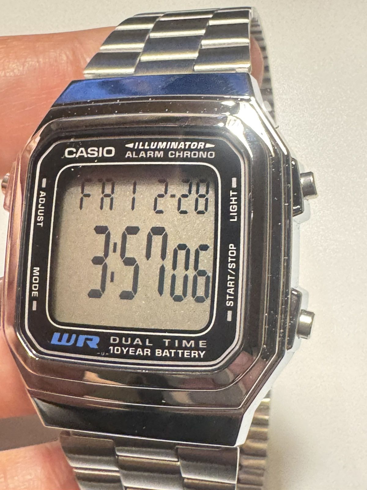 Casio Casio Stainless Steel Watch, UNISEX Size Size 32 - 1 Thumbnail