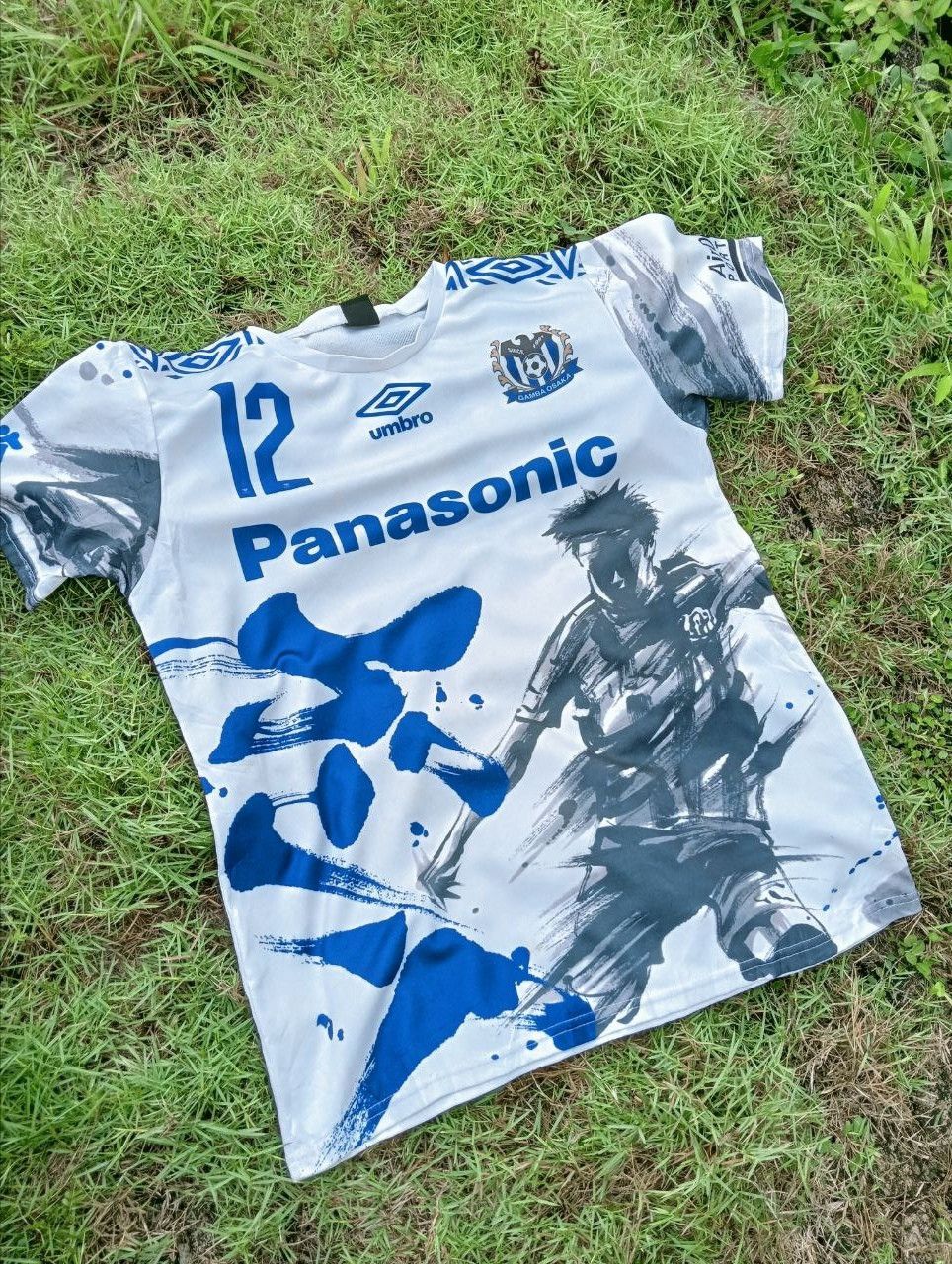 Japanese Brand GAMBA OSAKA JAPAN LEAGUE by UMBRO JERSEY Size US M / EU 48-50 / 2 - 3 Thumbnail