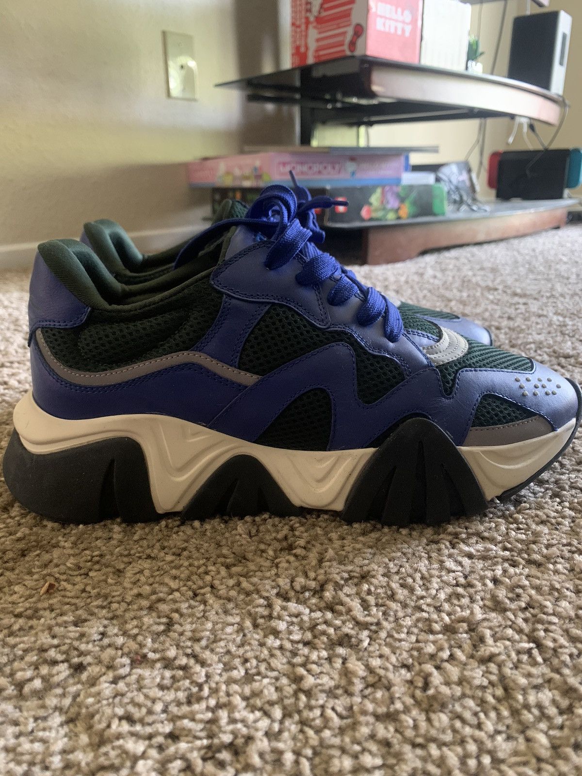 Versace Versace squalo blue Size US 8 / EU 41 - 1 Thumbnail