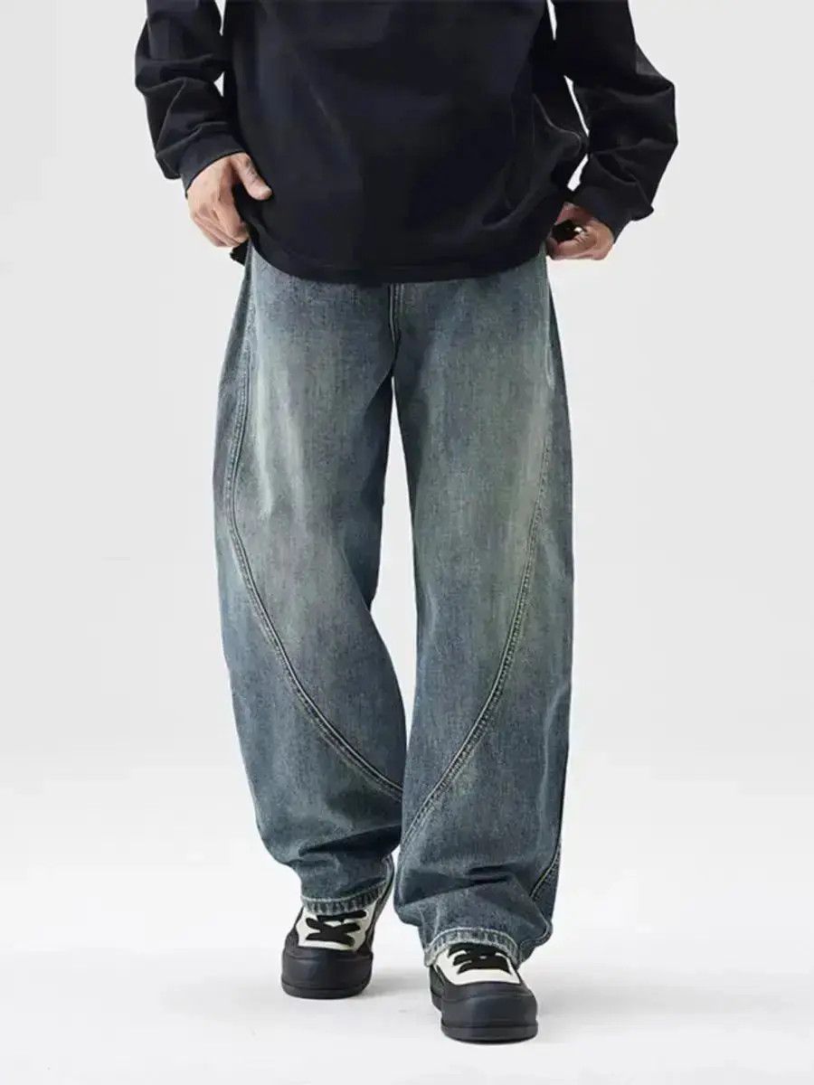 Japanese Brand American Machete Wide Leg High Street Hipster Jeans Size US 30 / EU 46 - 1 Thumbnail