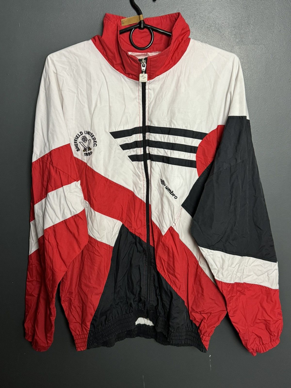 Umbro Sheffield United Training Football Jacket Size US L / EU 52-54 / 3 - 1 Thumbnail
