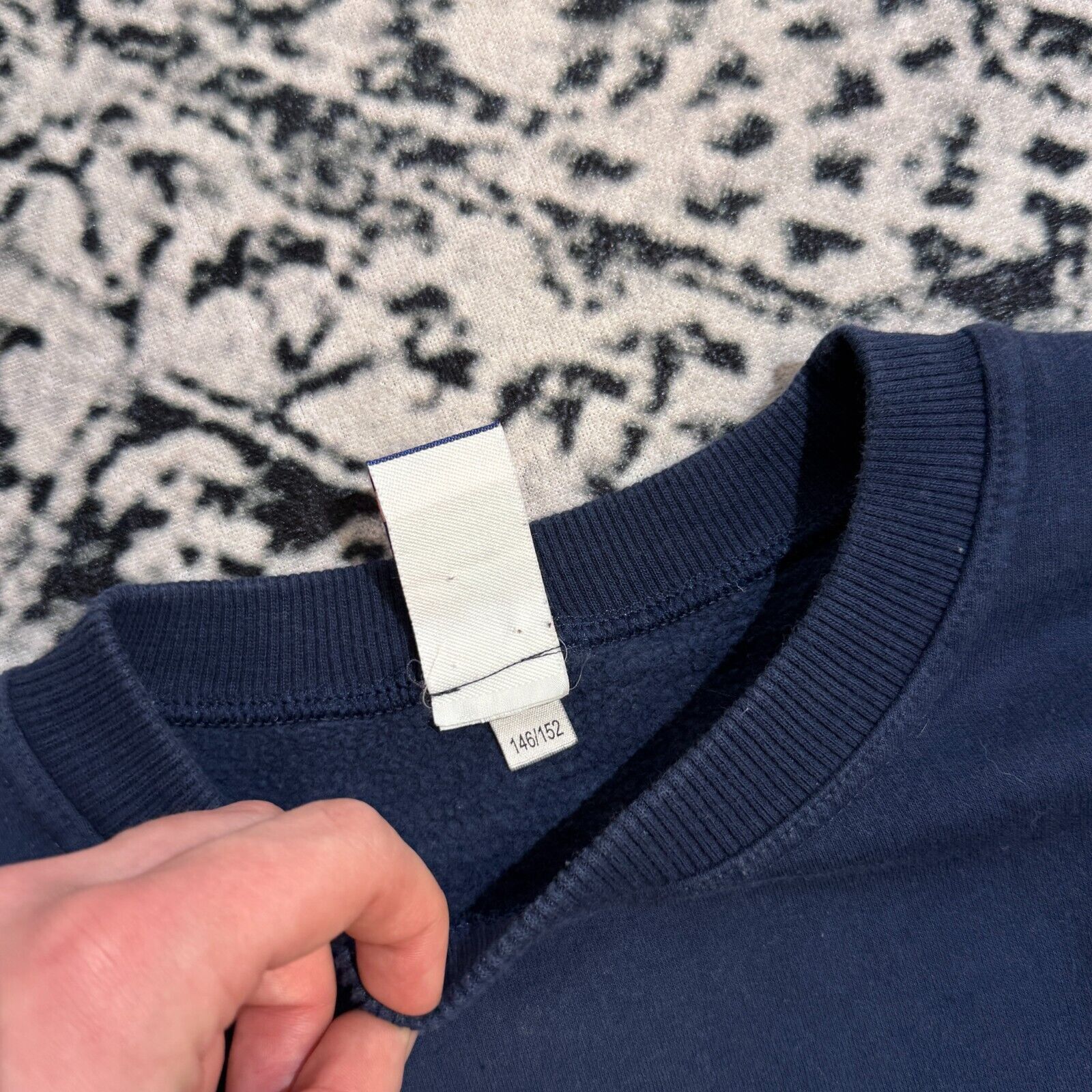 Vintage Vintage Navy Coton Crewneck Size XS Mickey Mouse Walt Disney Size US XS / EU 42 / 0 - 7 Thumbnail