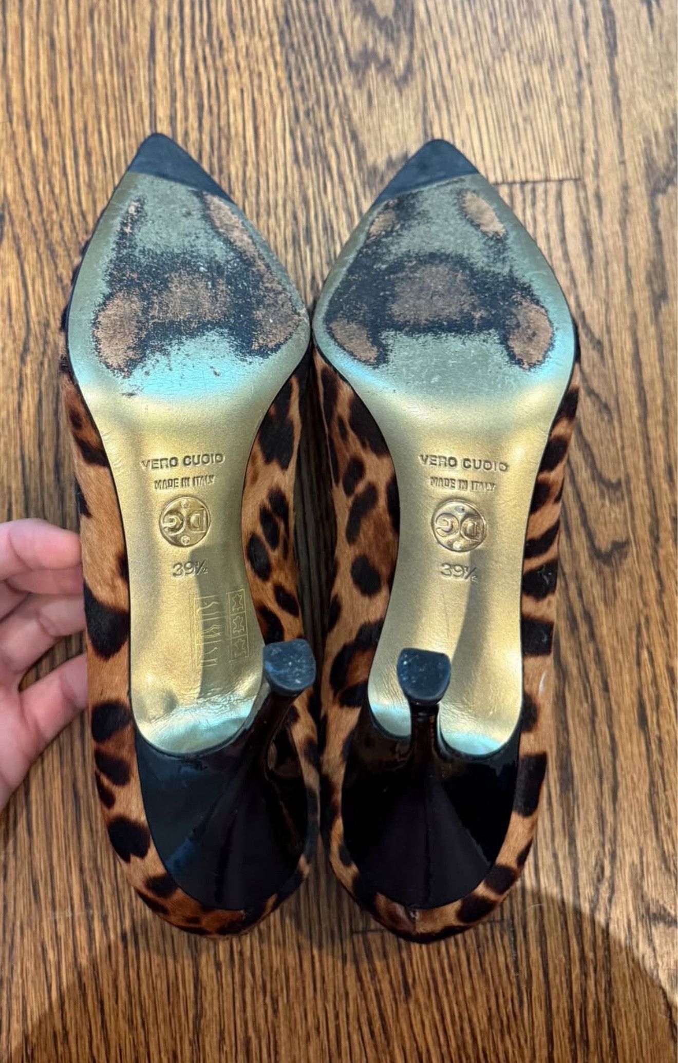 Dolce & Gabbana Leopard-print pony hair Size US 9.5 / IT 39.5 - 4 Thumbnail