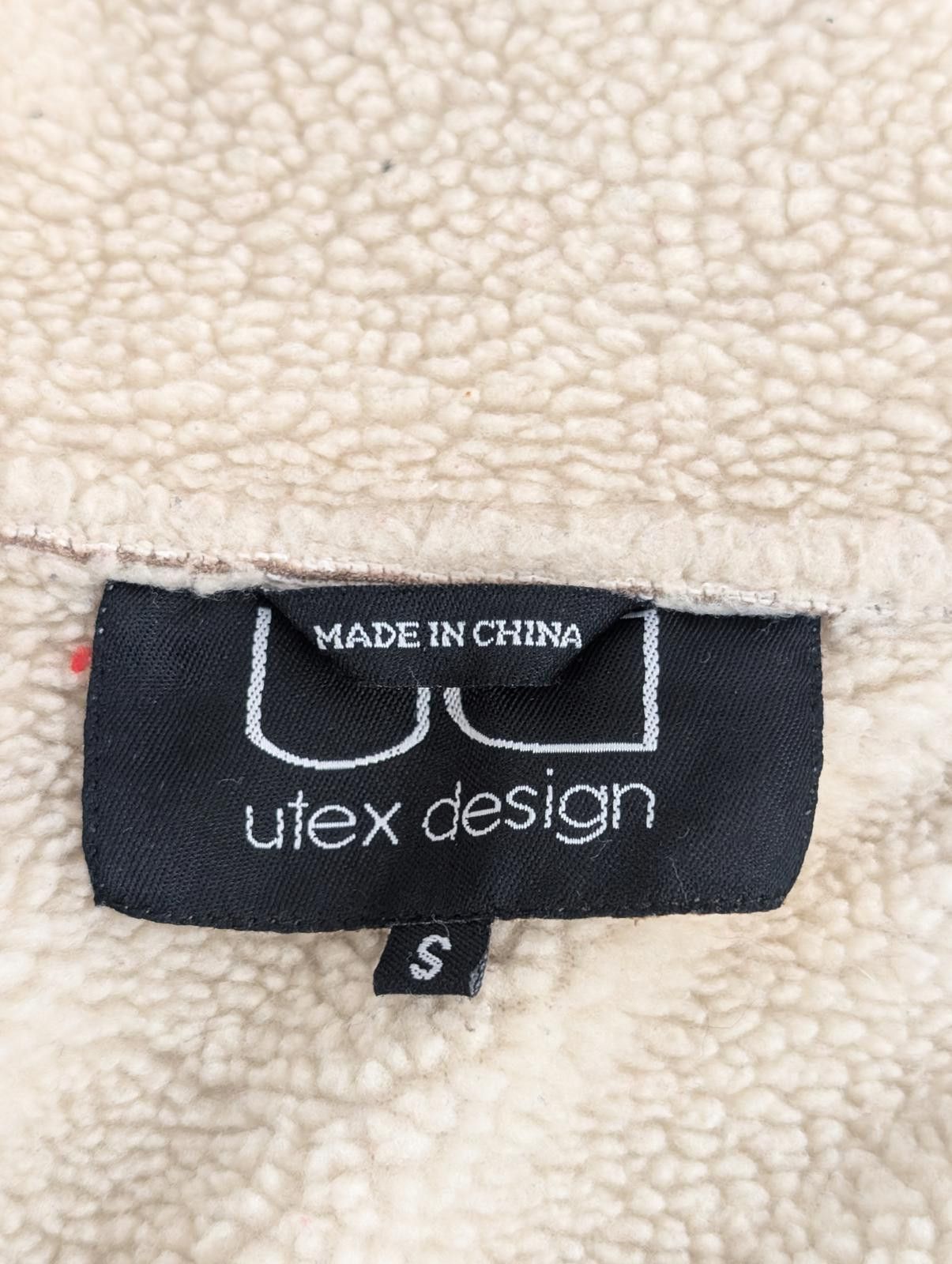 Ute Ploier VTG Utex Boho Retro 70's Ultra Suede Faux Fur Trim Coat Size S / US 4 / IT 40 - 5 Thumbnail
