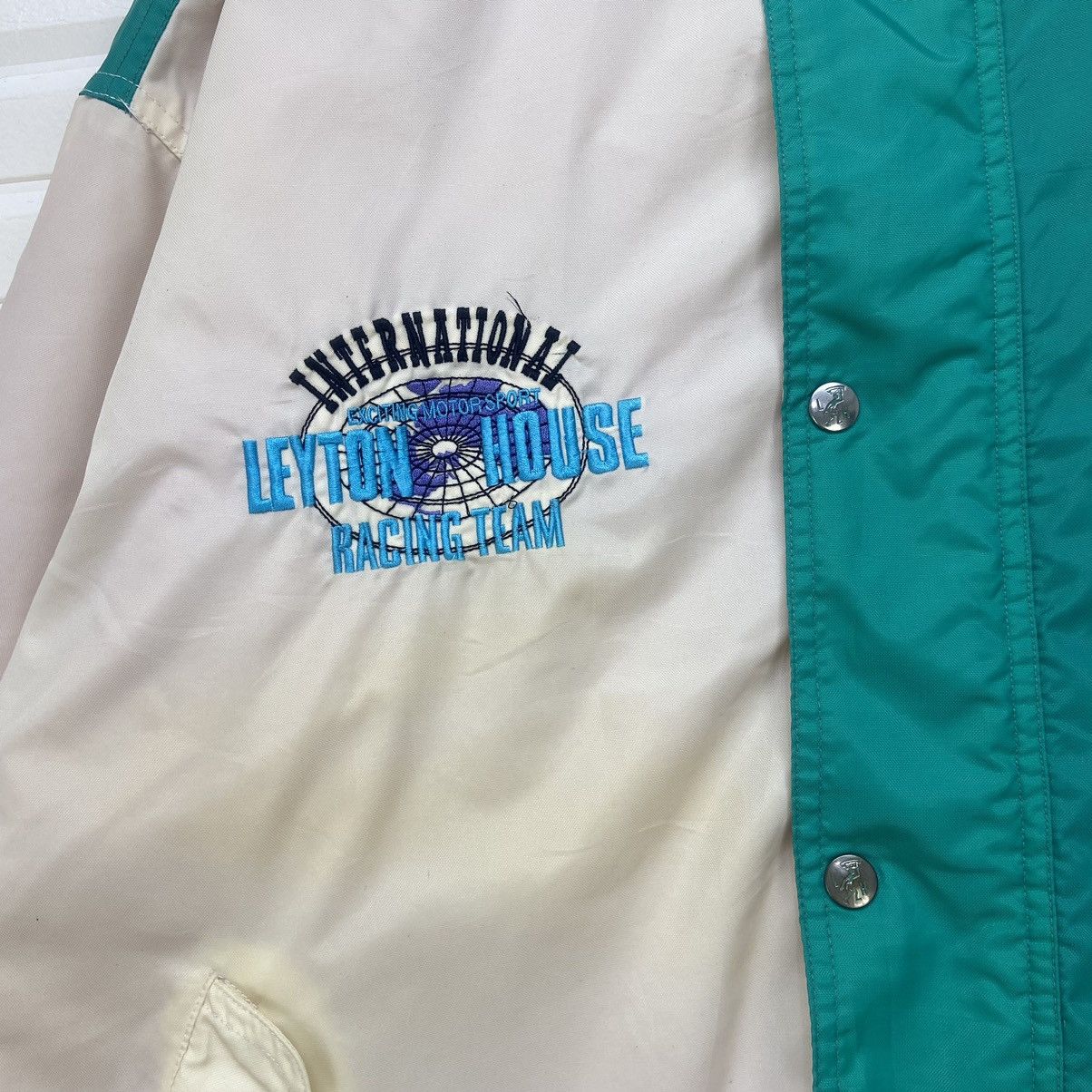 Gear for Sports Vintage Leyton House Racing Team F1 GP Circuit Jacket Size US L / EU 52-54 / 3 - 7 Thumbnail