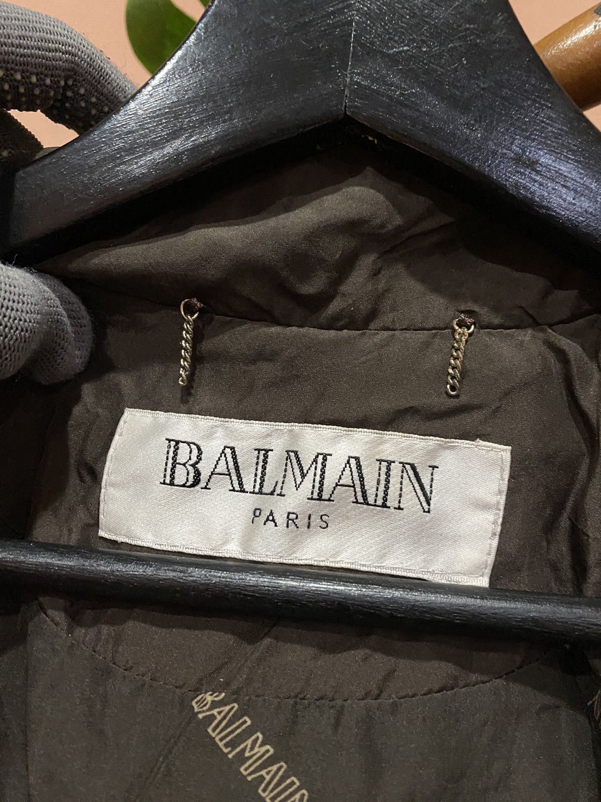 Balmain BALMAIN PUFFER FUR HOODIE JACKET Size US L / EU 52-54 / 3 - 8 Thumbnail