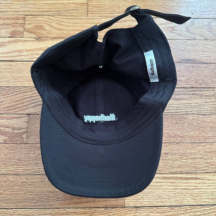 Charcoal Mr Happy Herb Distressed Dad Cap